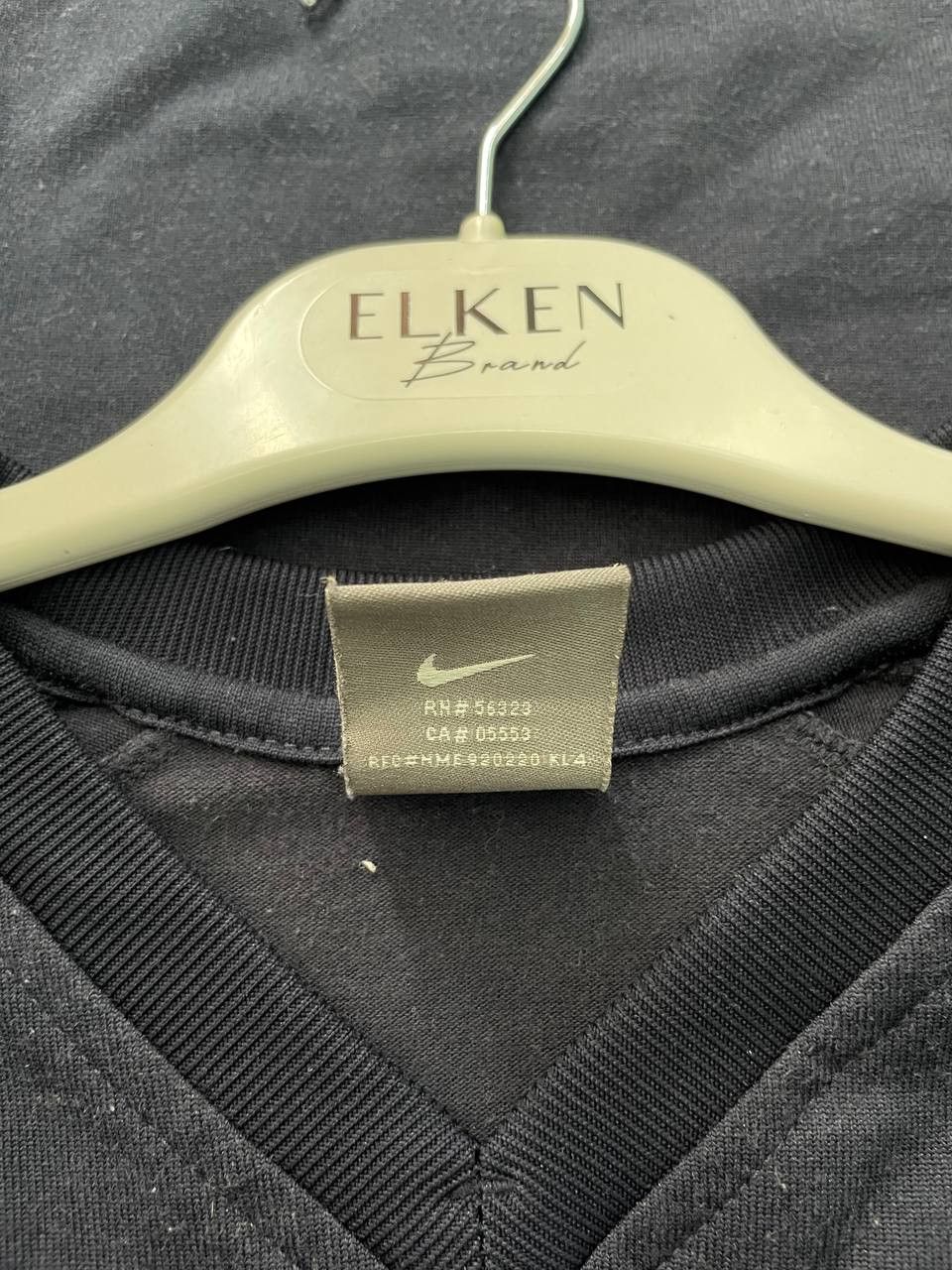 Nike × Vintage Nike swoosh streetwear vintage navy blue tee Size US XL / EU 56 / 4 - 8 Thumbnail