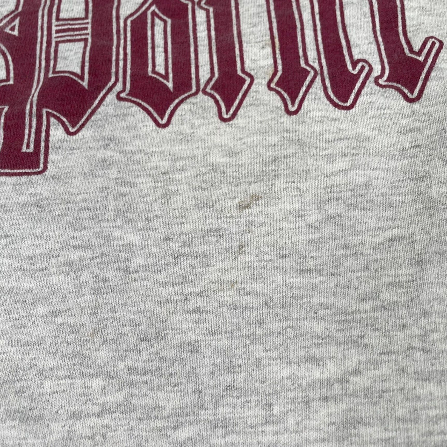 Vintage VINTAGE West Point T-Shirt Unisex Adults Large Gray Military Graphic 80s 90s Streetwear Made in USA Size US L / EU 52-54 / 3 - 6 Thumbnail