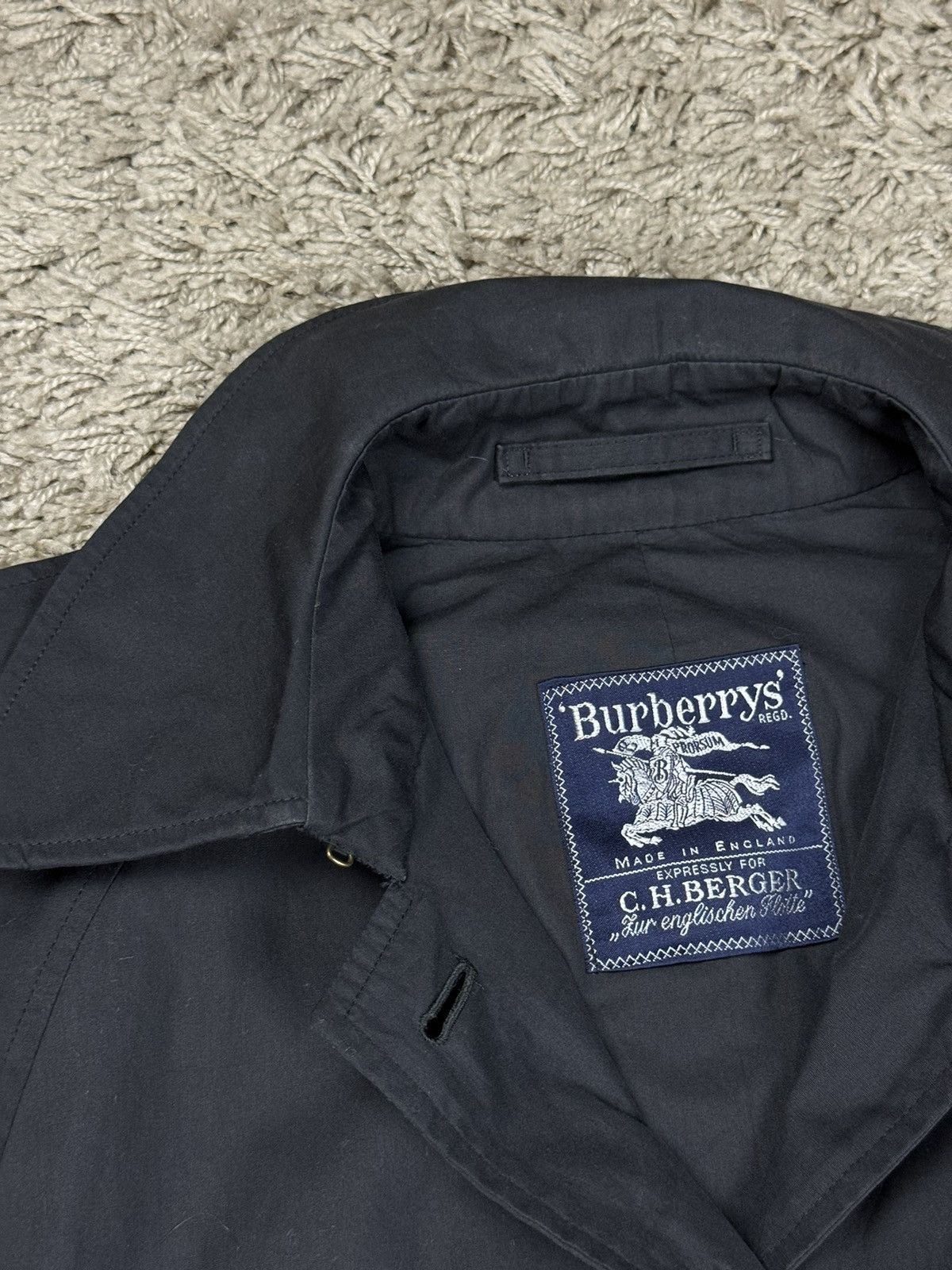 Burberry × Vintage Vintage trench coat Burberry original luxury streetwear item Size S / US 4 / IT 40 - 2 Thumbnail