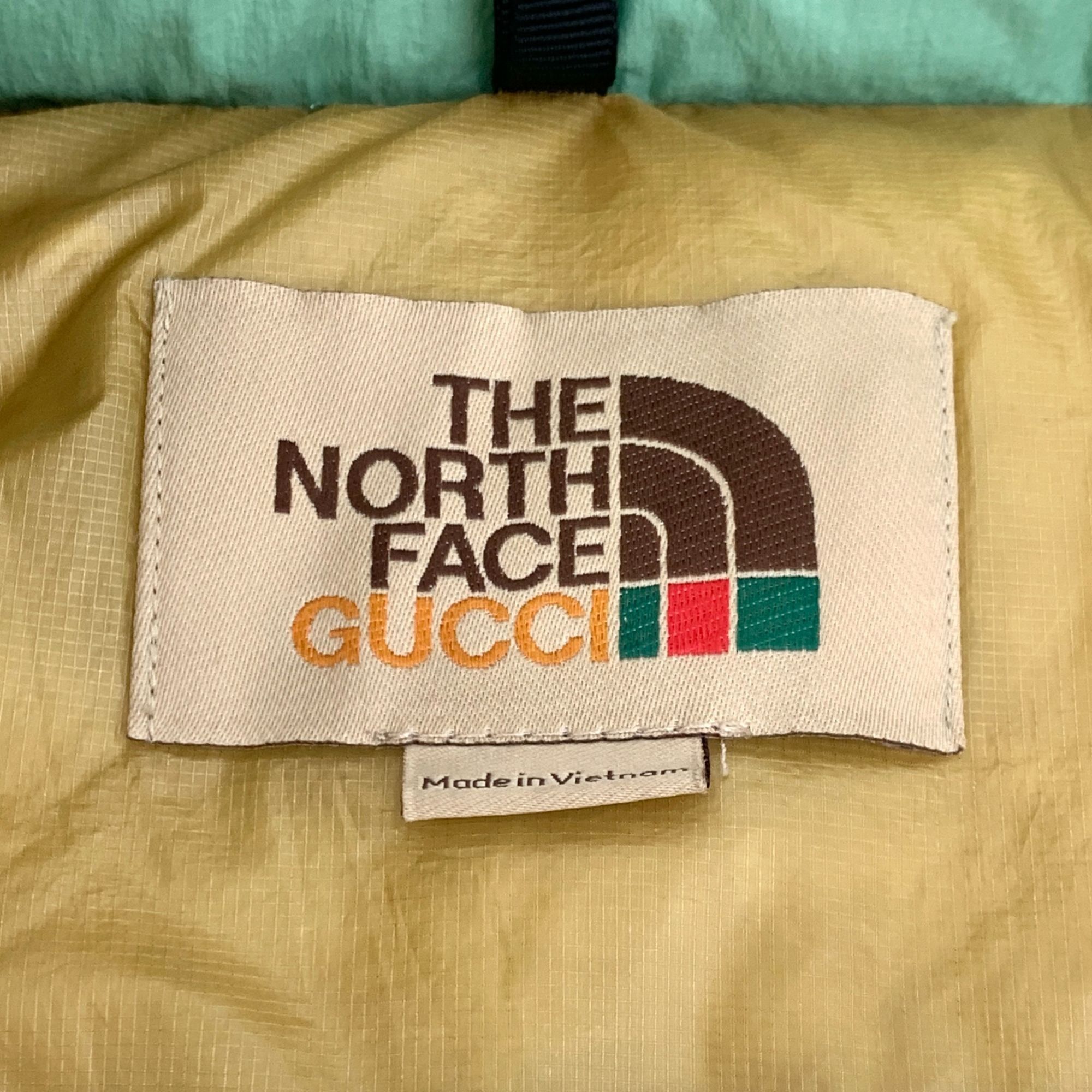 Gucci The North Face x Gucci Puffer Jacket Unisex Size L Mint Gree Size L / US 10 / IT 46 - 8 Thumbnail