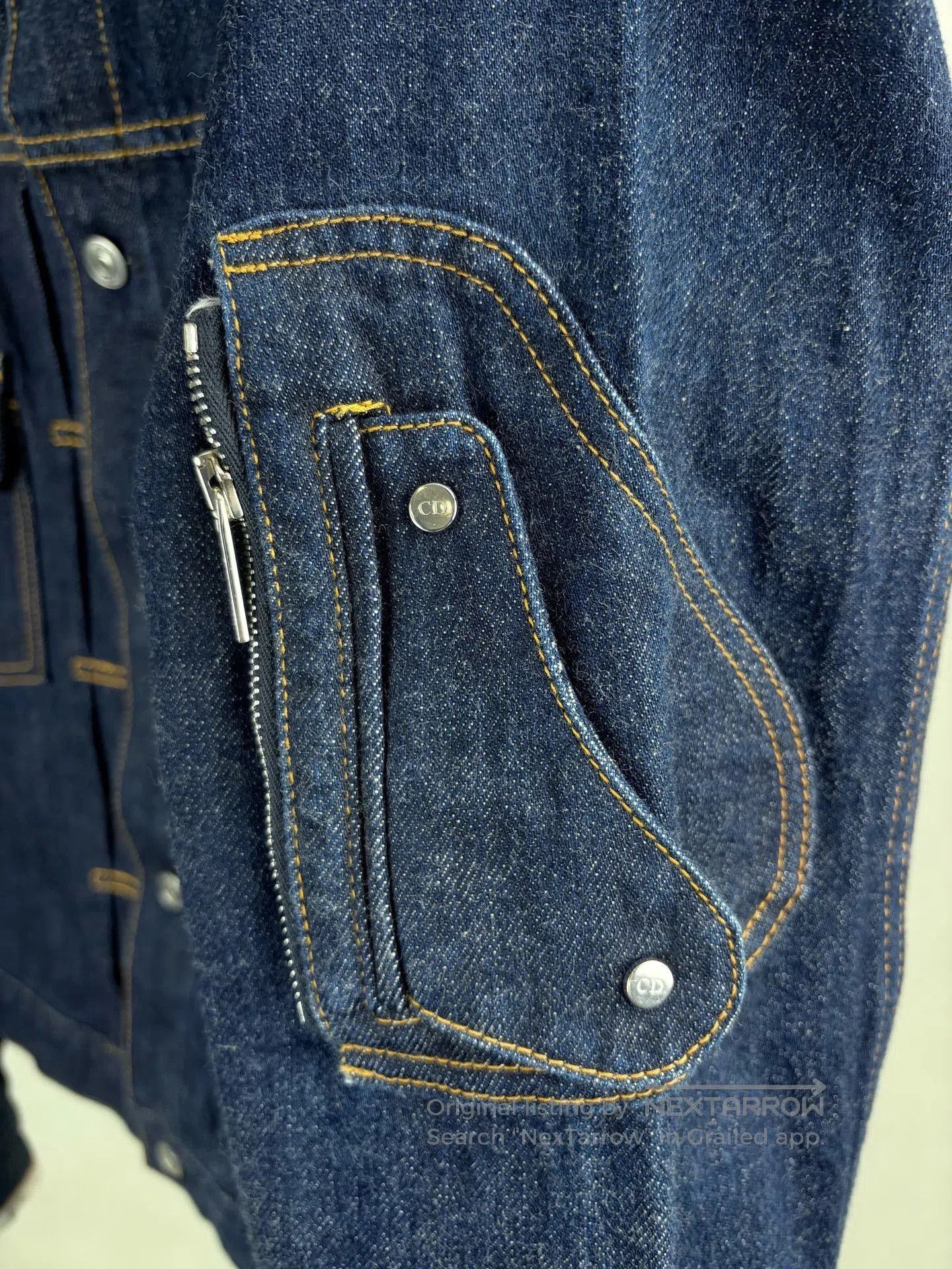 Dior Dior Saddle Pocket Denim Jacket. Size US S / EU 44-46 / 1 - 3 Thumbnail