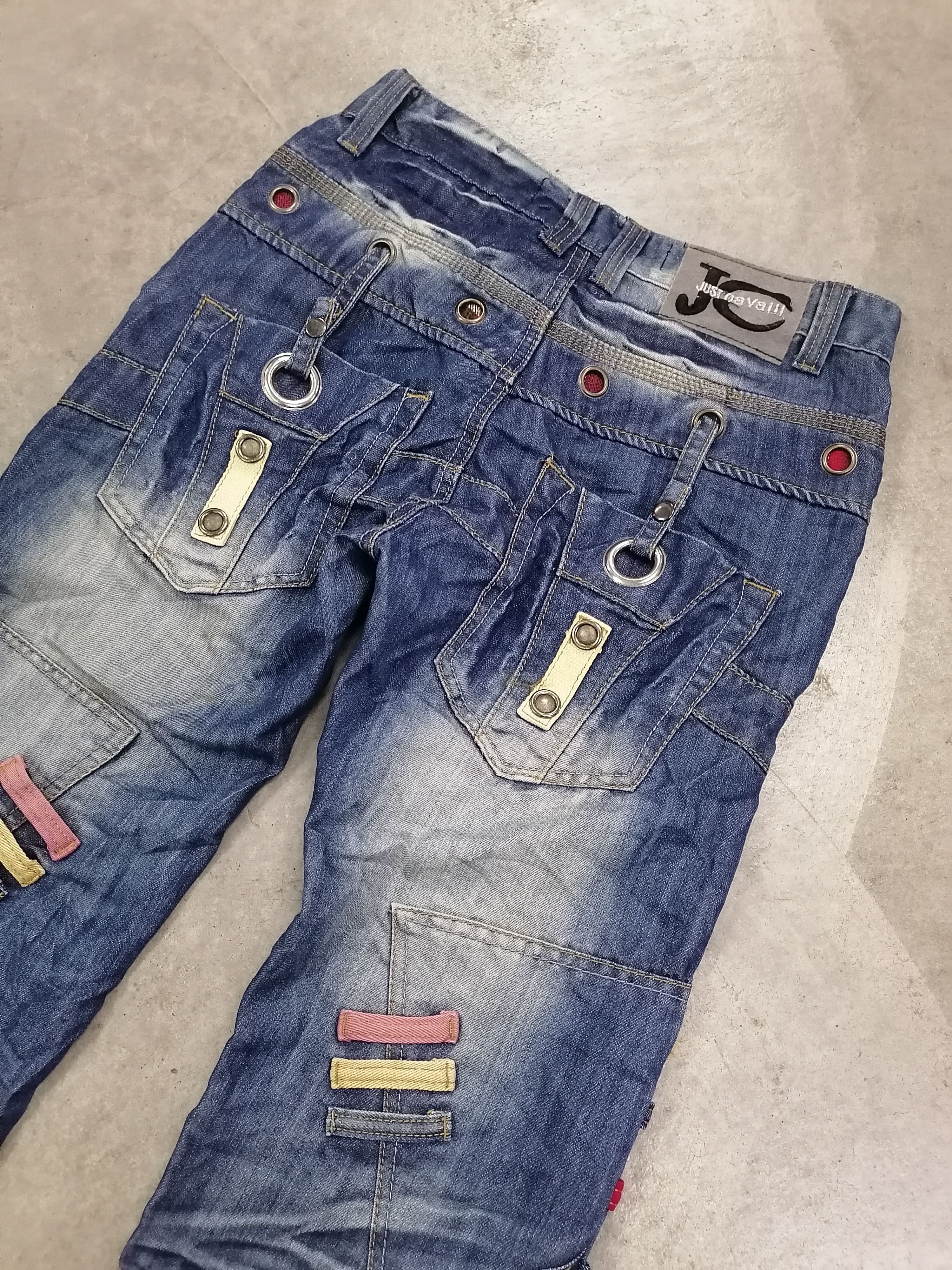 Just Cavalli × Seditionaries Seditionaries Bondage Just Cavalli Distressed Denim Pants Size US 29 - 10 Thumbnail