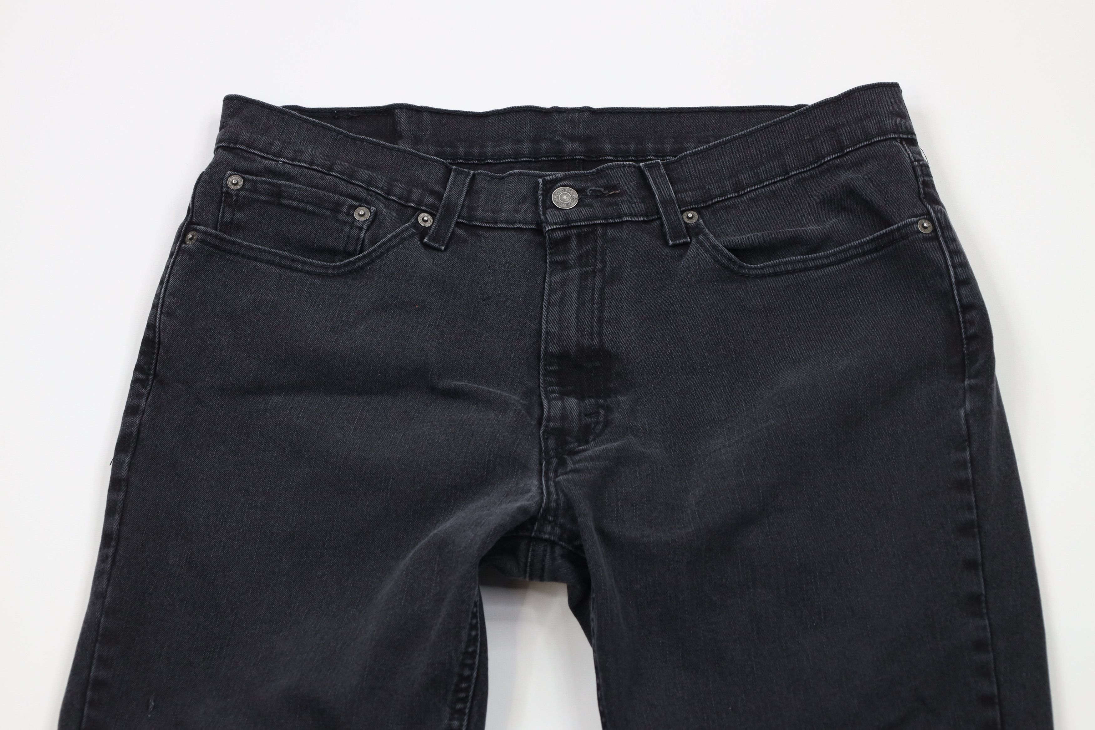 Levi's × Vintage Vintage Y2K Levis 541 Fit Tapered Leg Denim Jeans Black Size US 34 / EU 50 - 2 Thumbnail