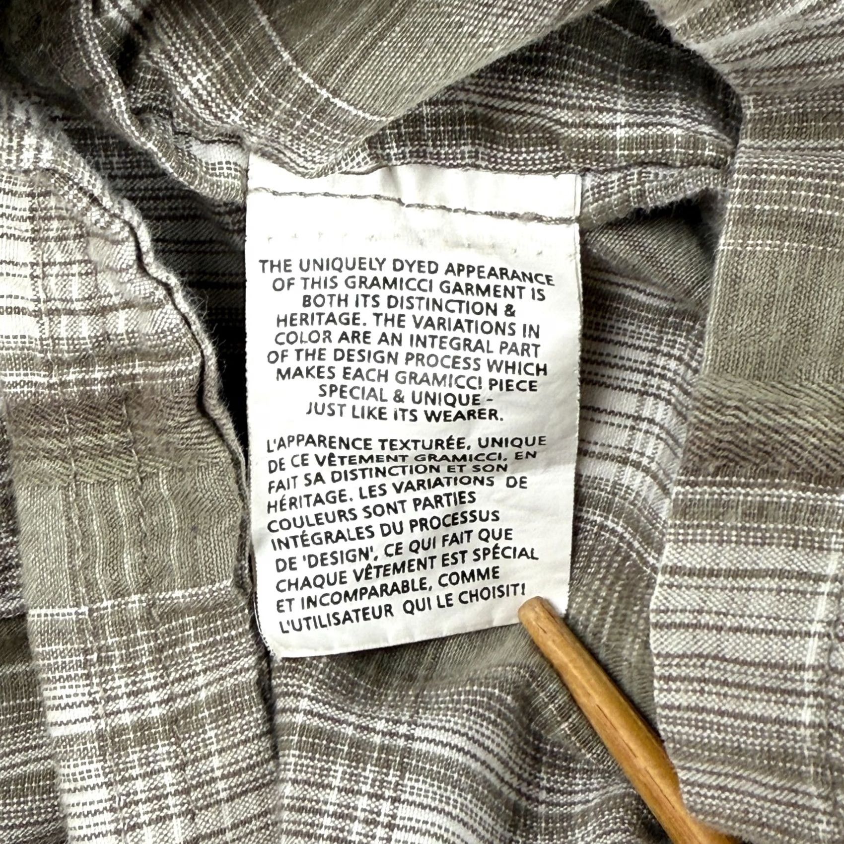 Gramicci Gramicci Shirt Mens Large Button Up Shirt Short Sleeve Plaid green cotton blend woven casual pockets Regular Size US L / EU 52-54 / 3 - 6 Thumbnail