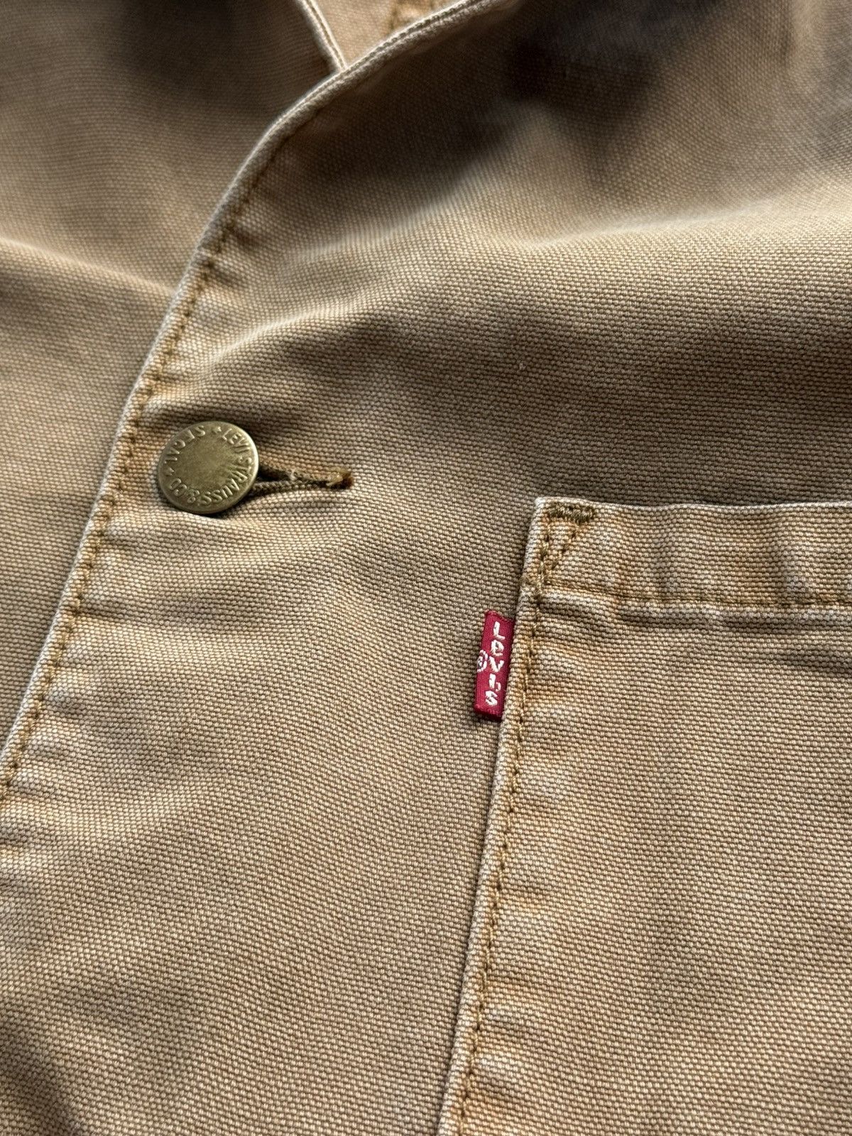 Levi's Levi’s Engineer Chore Canvas Worker Jacket Men Size US S / EU 44-46 / 1 - 9 Thumbnail