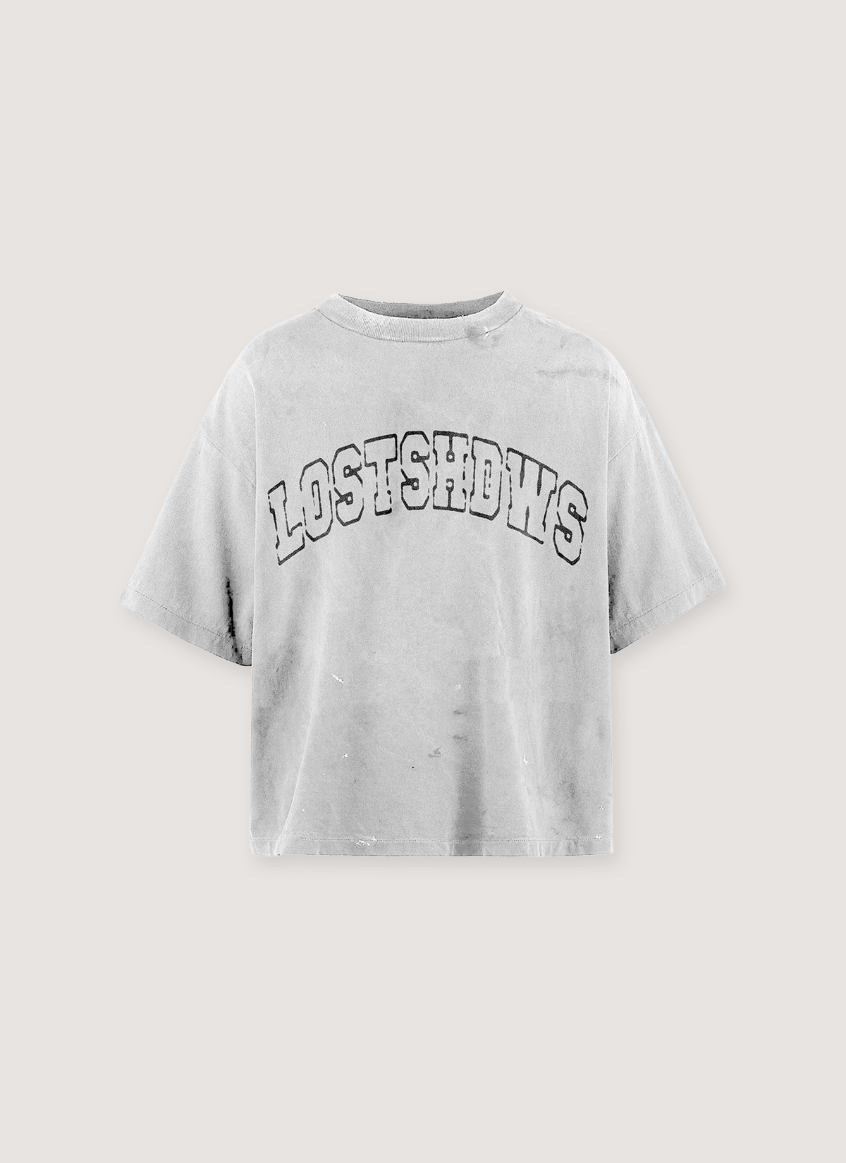 LOSTSHDWS Lost SHDWS Outline Tee Vintage White Size US L / EU 52-54 / 3 - 1 Thumbnail