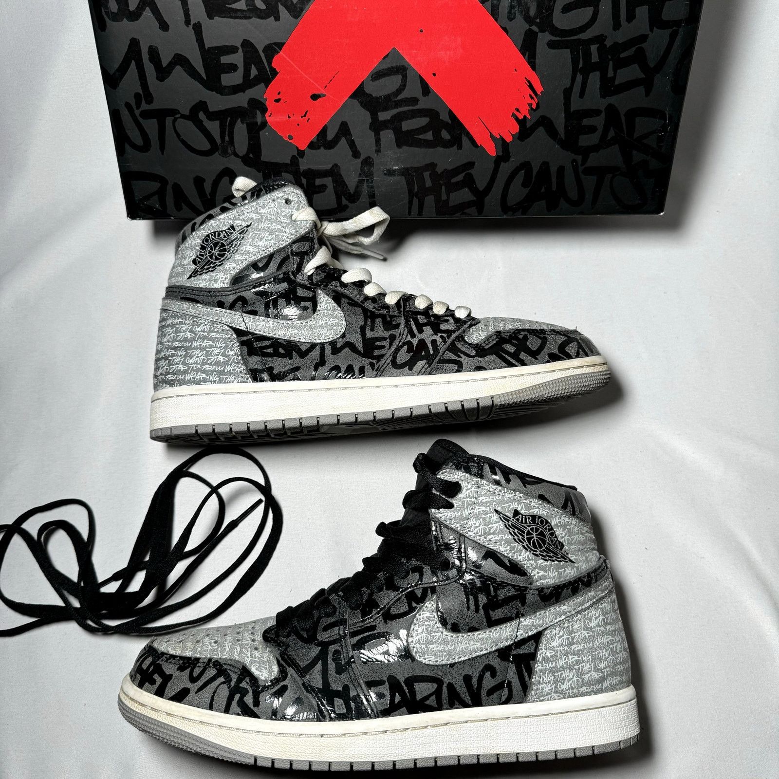 Jordan Brand × Nike Size 7.5 - Nike Air Jordan 1 High OG Rebellionaire Shoes Size US 7.5 / EU 40-41 - 2 Thumbnail