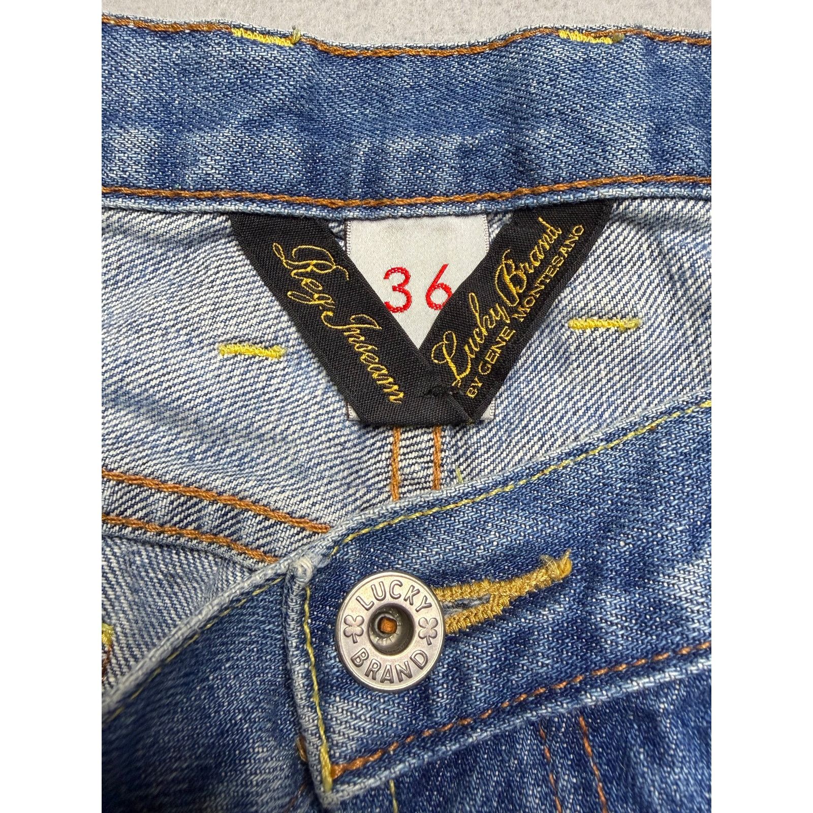 Lucky Brand Lucky Brand Sweet N Low Men’s Wide Leg Jeans Size 36 Y2K Size US 36 / EU 52 - 3 Thumbnail