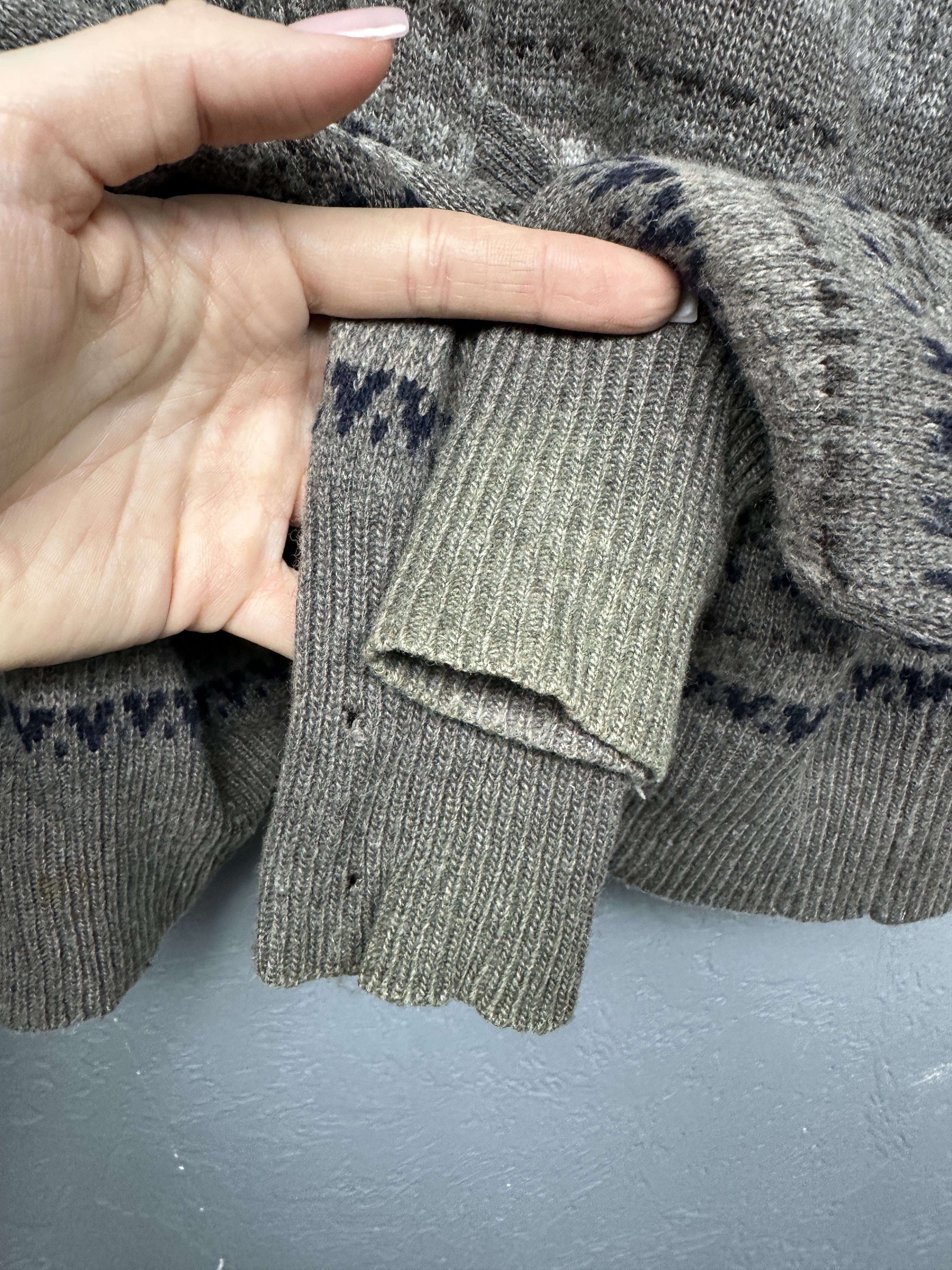 Allsaints Allsaints Halden Mens Wool - Nylon Knit Cardigan Size US S / EU 44-46 / 1 - 5 Thumbnail