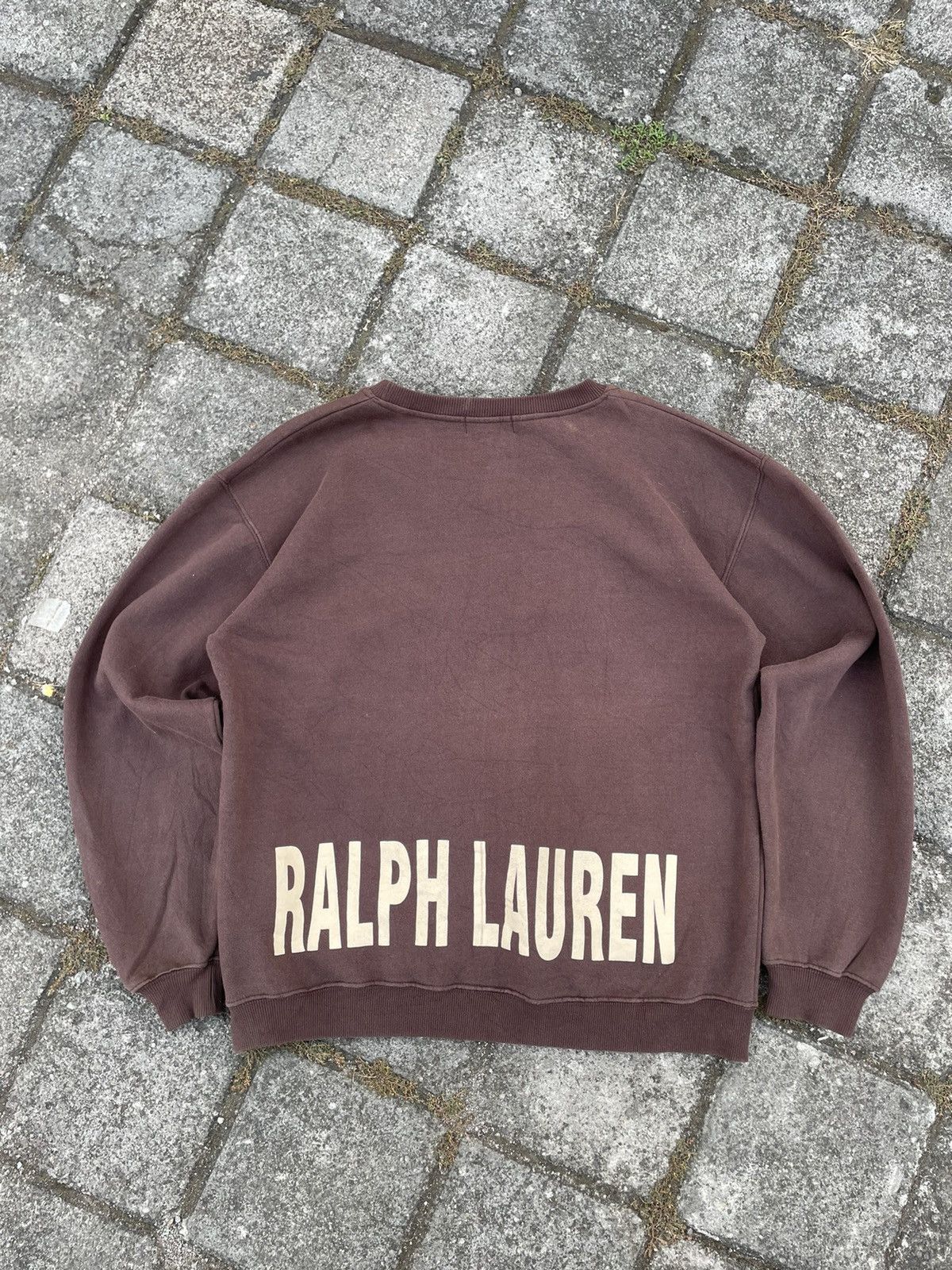 Polo Ralph Lauren × Vintage Vintage Crewneck Polo Ralph Lauren Size US XL / EU 56 / 4 - 2 Thumbnail