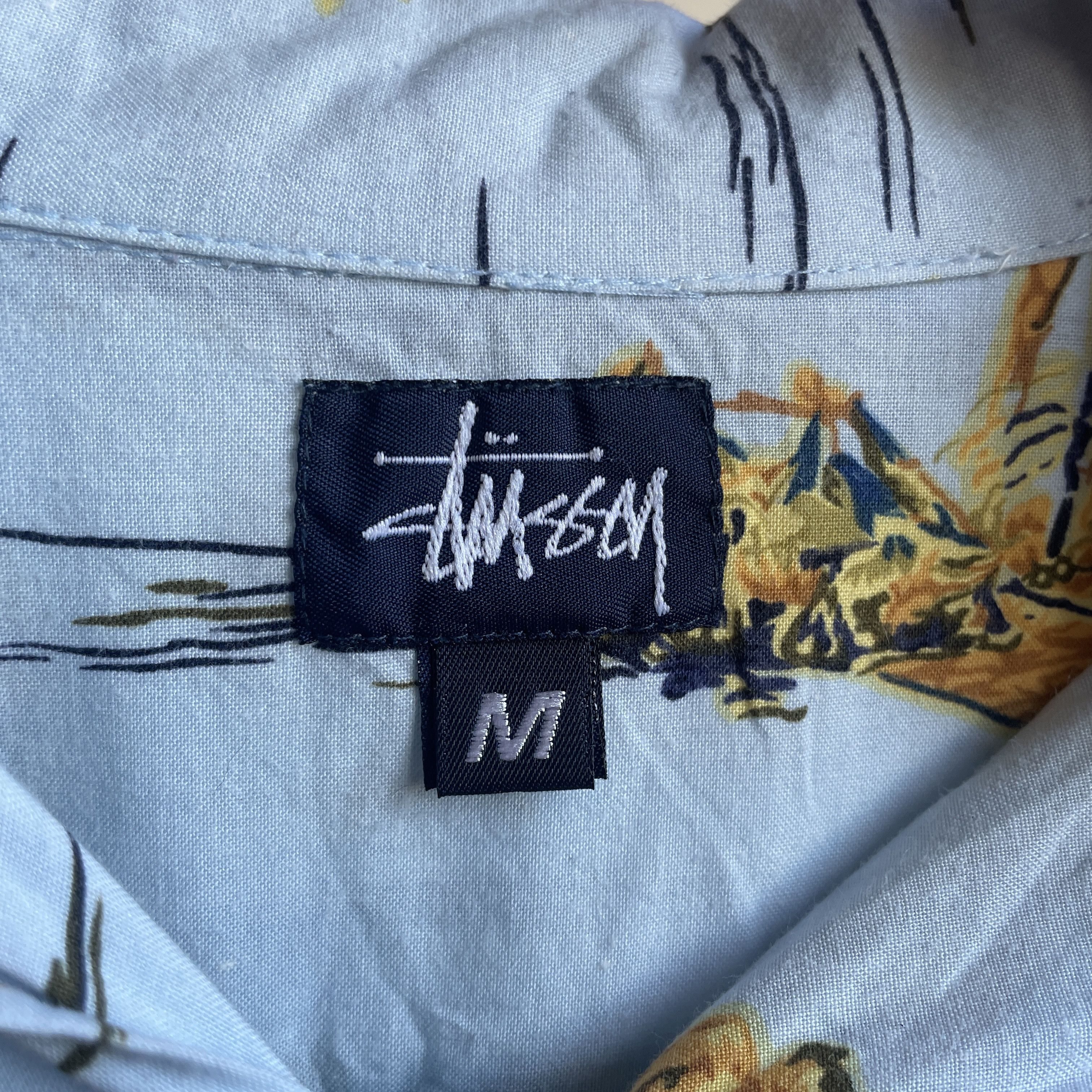Stussy Stussy Vintage Y2K Made in USA Hawaiian Shirt Size M Size US M / EU 48-50 / 2 - 8 Thumbnail