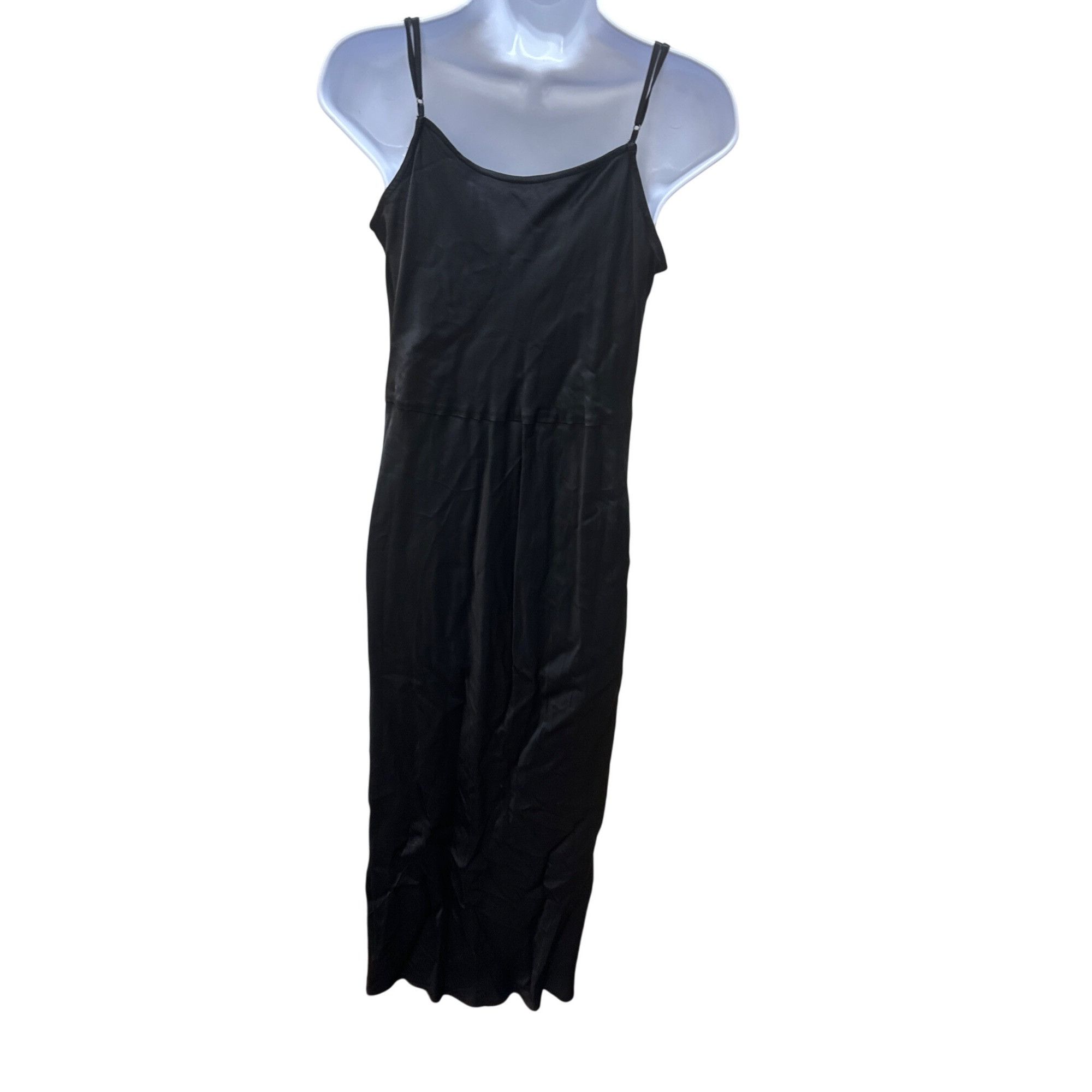 Anthropologie Black Cocktail Dress With Adjustable Straps & Cowl Neck Anth Size M / US 6-8 / IT 42-44 - 8 Thumbnail