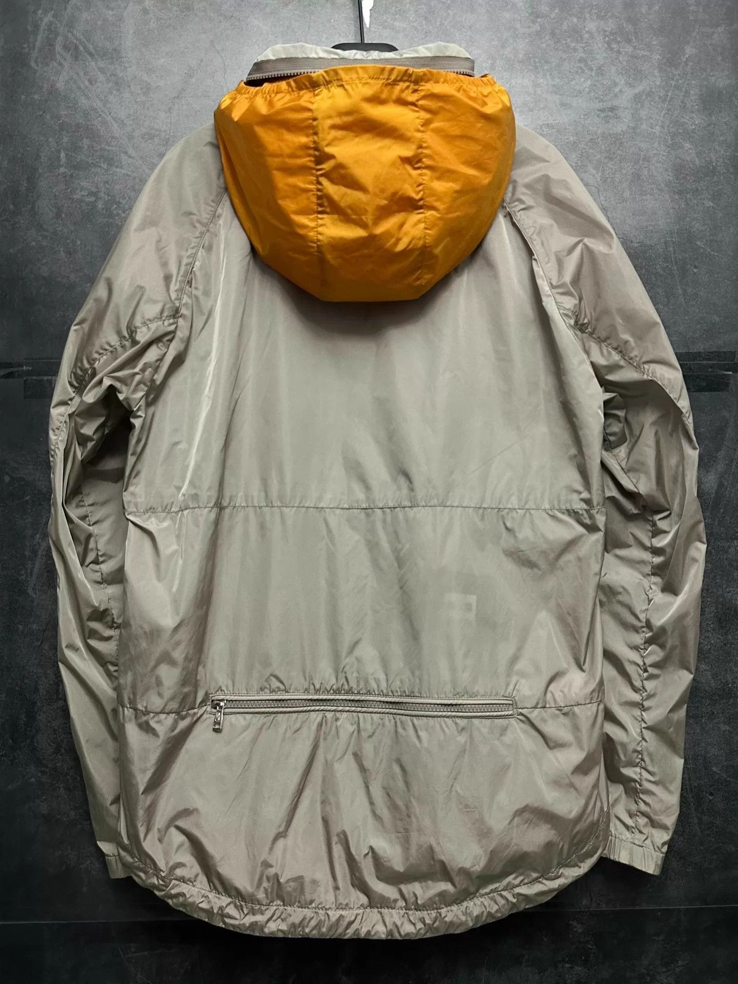 Moncler Moncler Lightweight Nylon Shell Jacket Silver Gray XL Size US XL / EU 56 / 4 - 3 Thumbnail
