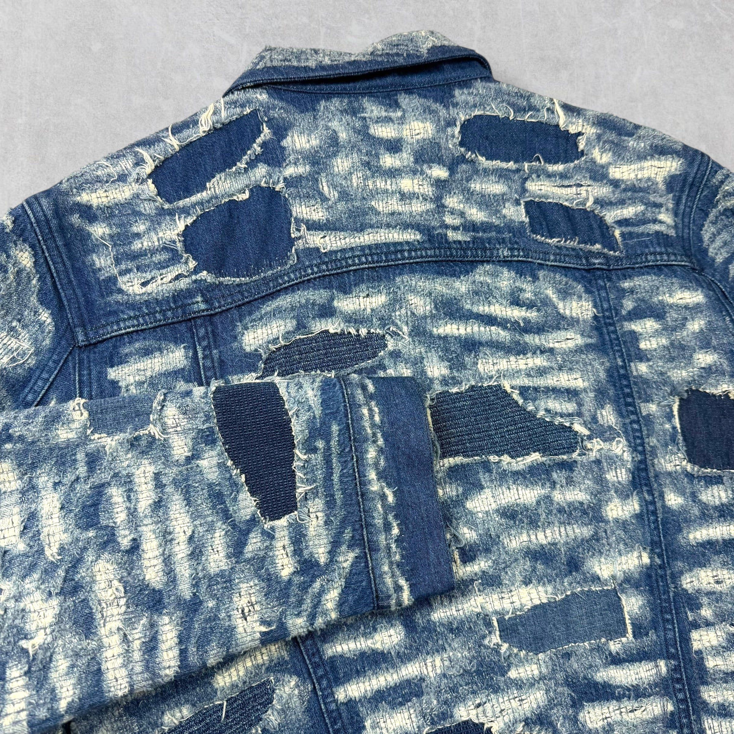 Givenchy Givenchy Blue Classic 4G Rivet Denim Jacket XXL Size US XXL / EU 58 / 5 - 4 Thumbnail
