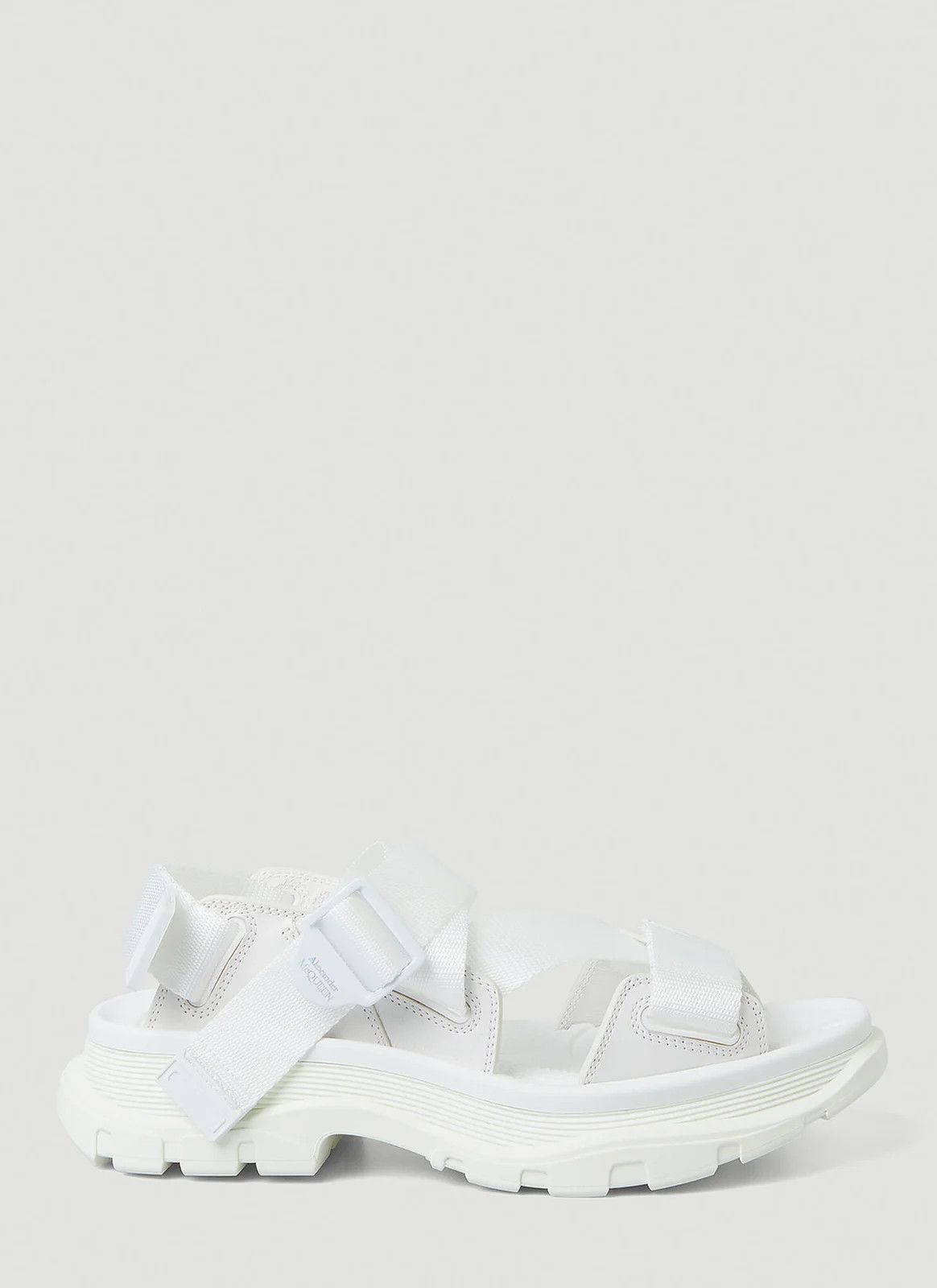 Alexander McQueen o1y0225 Sandals in White Size US 8 / IT 38 - 1 Thumbnail