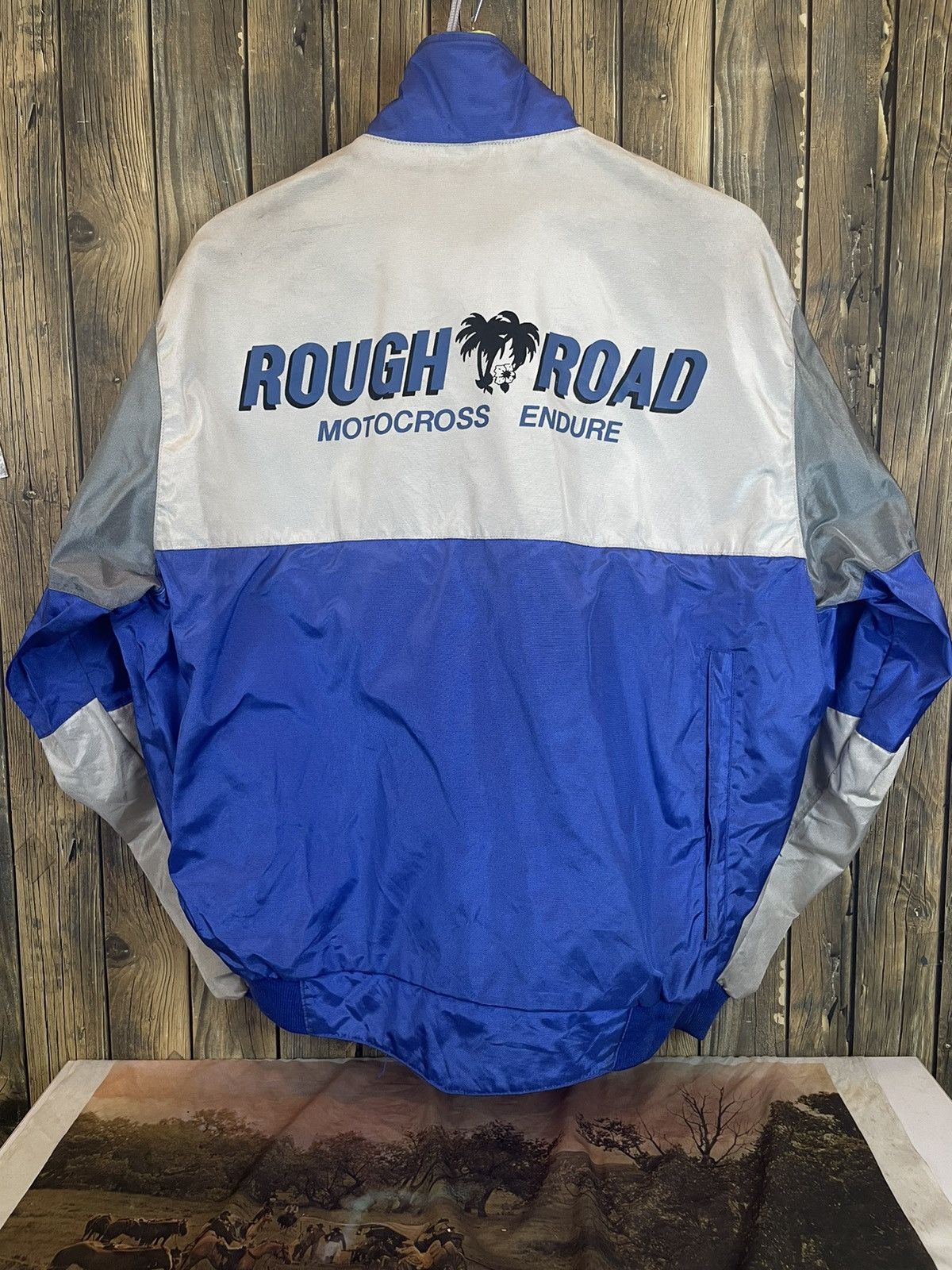 Vintage Rough & Road Racing motocros endure Light Jacket Size US M / EU 48-50 / 2 - 5 Thumbnail