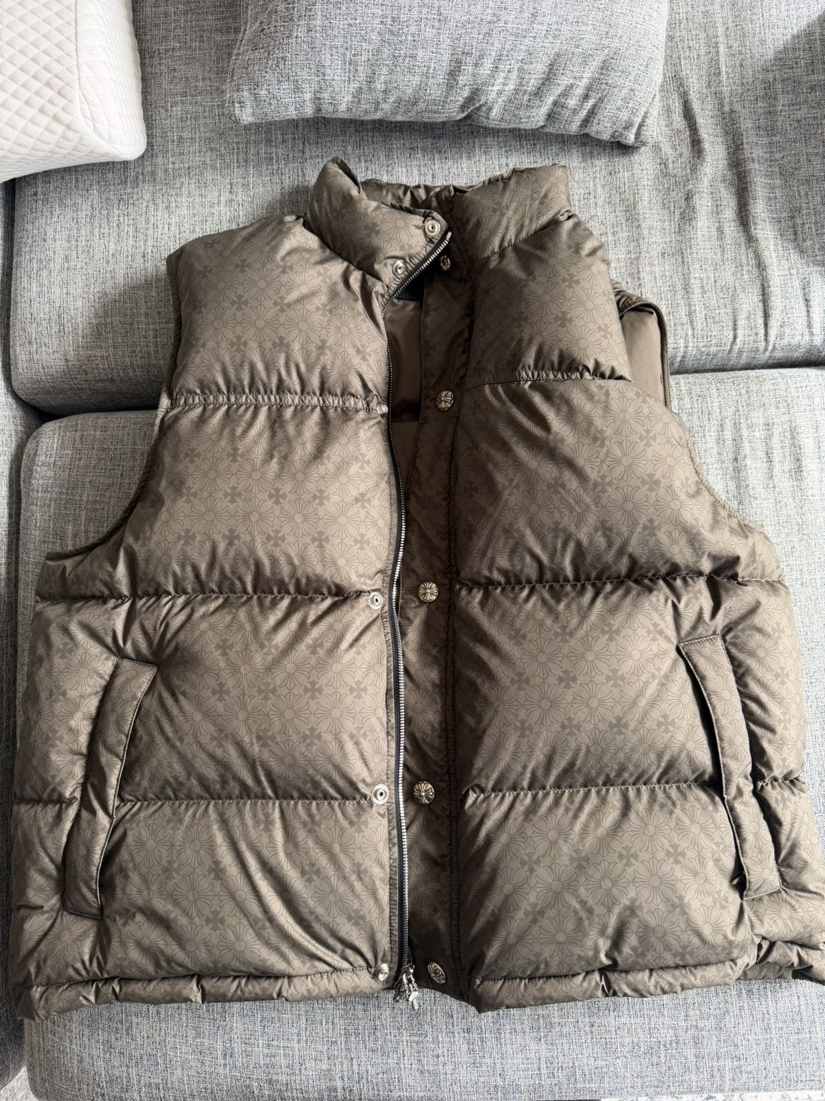 Chrome Hearts Chrome Hearts Puffer Vest Size US L / EU 52-54 / 3 - 1 Thumbnail