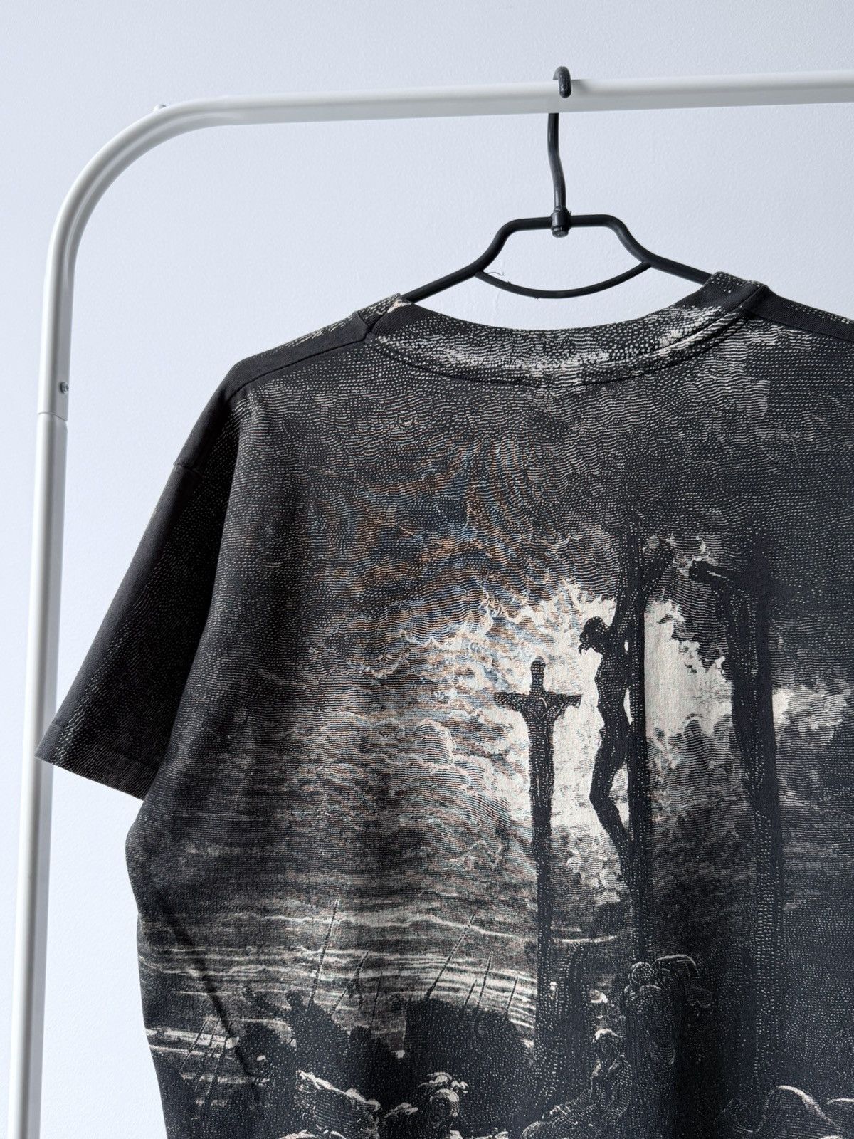 Vintage Vintage 90s Gustave Dore Jesus AOP Art T-Shirt Tee Size US L / EU 52-54 / 3 - 10 Thumbnail