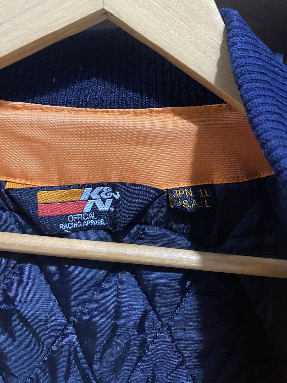 Japanese Brand Vintage K&N Performance Official Racing Bombers Team Size US L / EU 52-54 / 3 - 11 Thumbnail