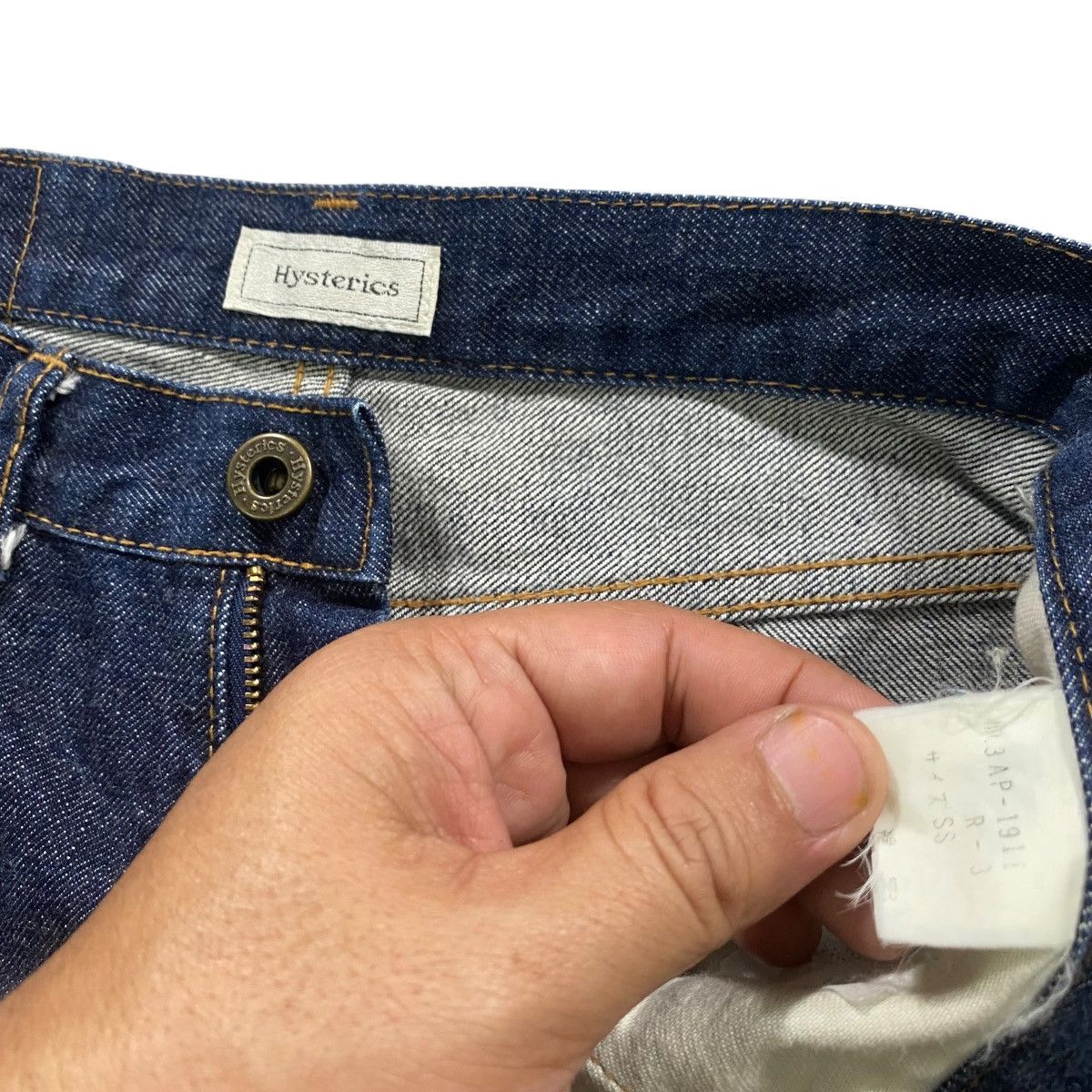 Hysteric Glamour × If Six Was Nine × Le Grande Bleu (L.G.B.) Vintage Hysteric Glamour Jeans Size 26 Colour Blueblack Size US 26 / EU 42 - 7 Thumbnail