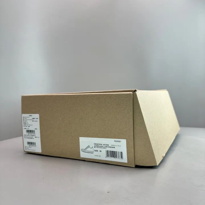 Rick Owens Rick Owens DRKSHDW Women's Black Low-Top Sneakers Size US 6 / IT 36 - 6 Thumbnail