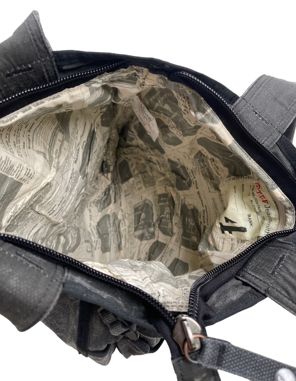 Japanese Brand Vintage Tough Jeansmith Military Tote Bag Size ONE SIZE - 9 Thumbnail