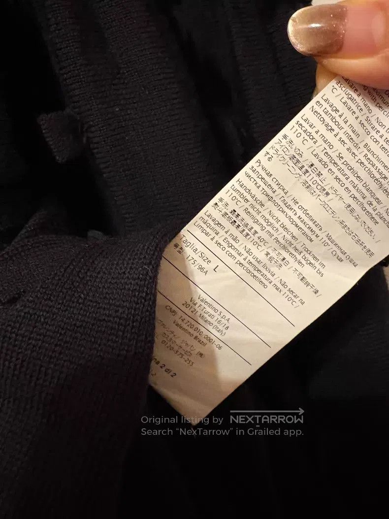 Valentino Valentino Black bow dress Size L / US 10 / IT 46 - 7 Thumbnail