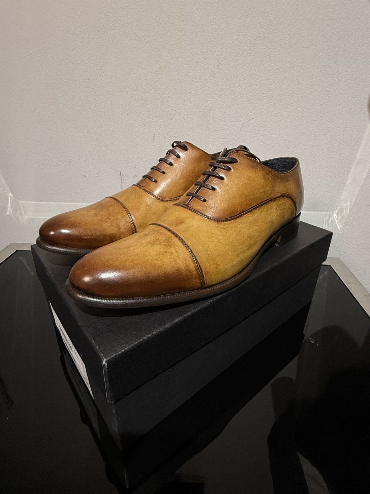 Paul Evans Paul Evans | Cagney II Stitched Cap-Toe Oxford Size US 11 / EU 44 - 2 Thumbnail