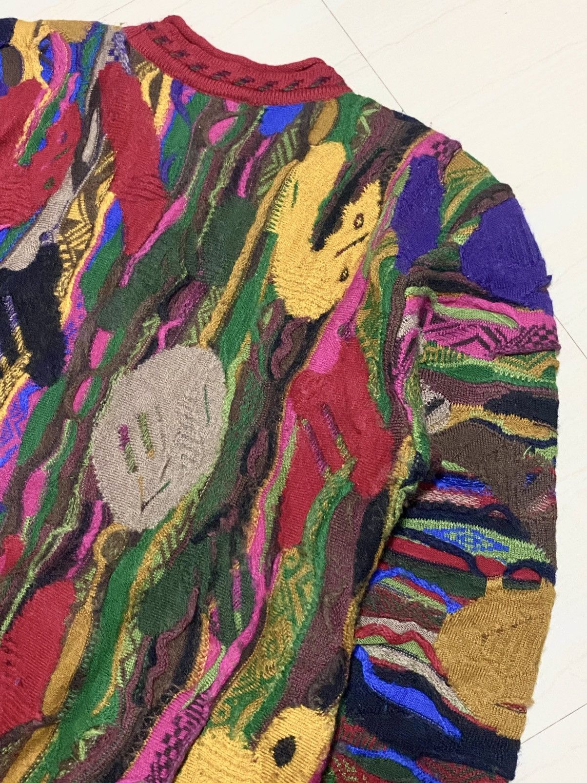 Coogi Coogi - 3D Wool Sweater Size US S / EU 44-46 / 1 - 12 Thumbnail
