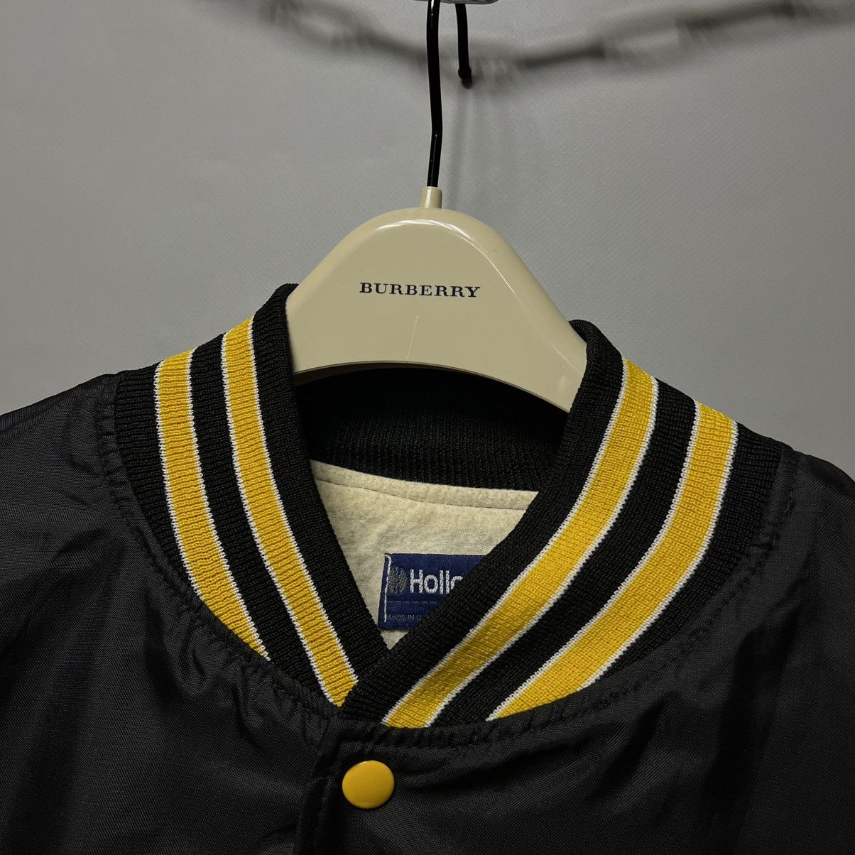 Vintage Holloway Vintage Bomber Jacket Made in USA MONTOUR FOOTBALL Size US XL / EU 56 / 4 - 18 Thumbnail
