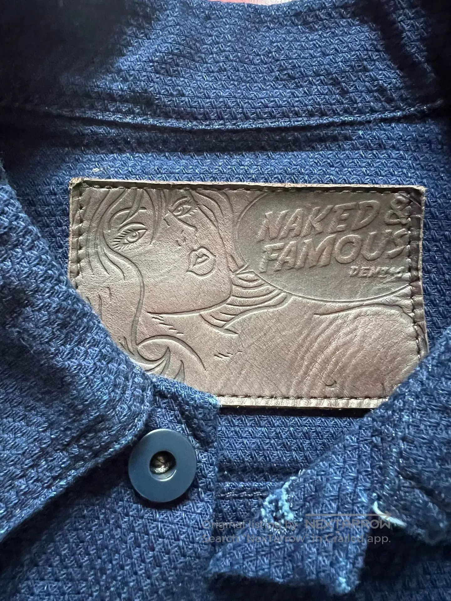 Naked & Famous Naked & Famous Sashiko Type 3 Jacket. Size US M / EU 48-50 / 2 - 3 Thumbnail