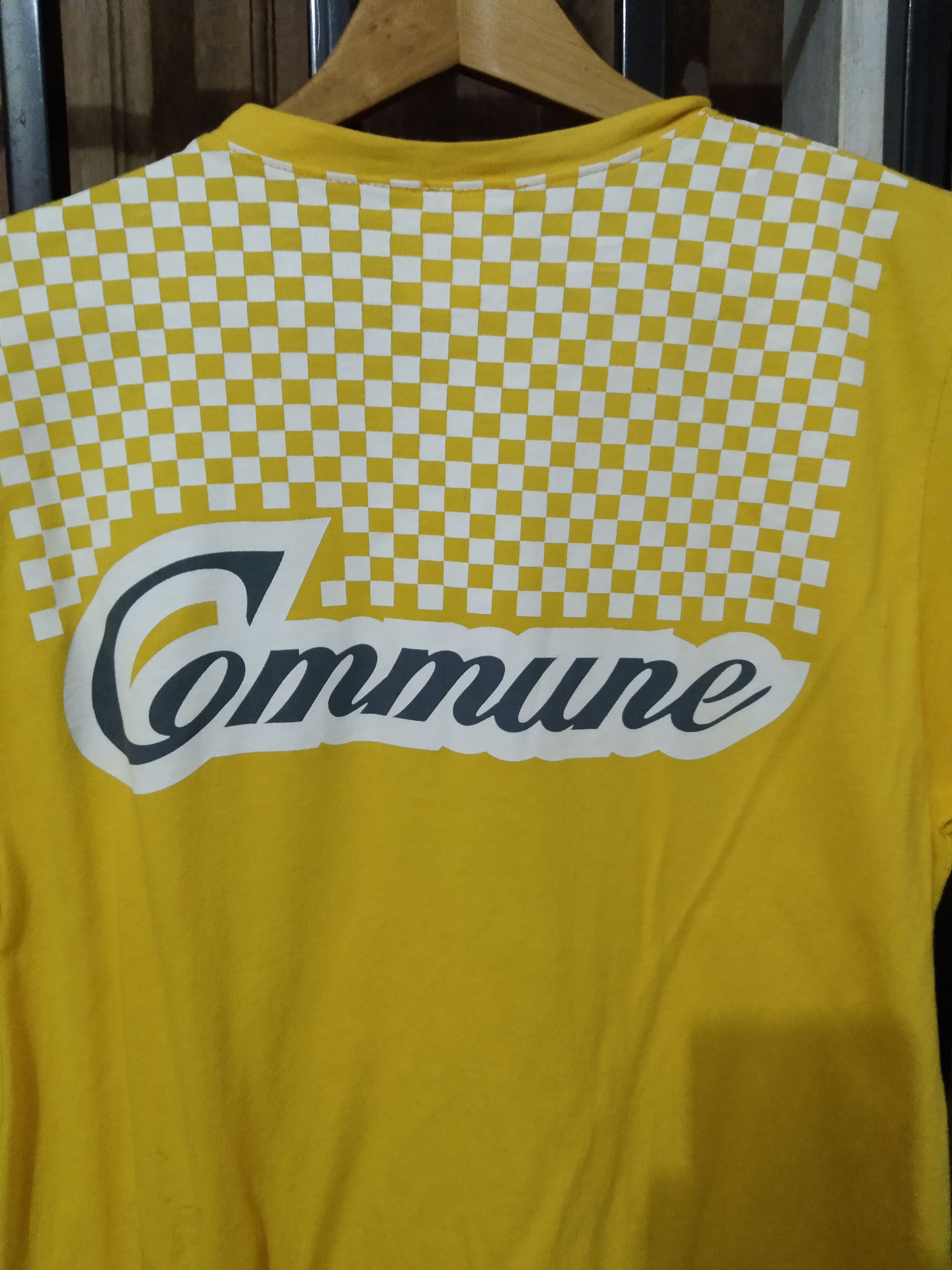 Vintage Vintage Yellow Commune Brand Full Zip Cycling Jersey Size US M / EU 48-50 / 2 - 5 Thumbnail