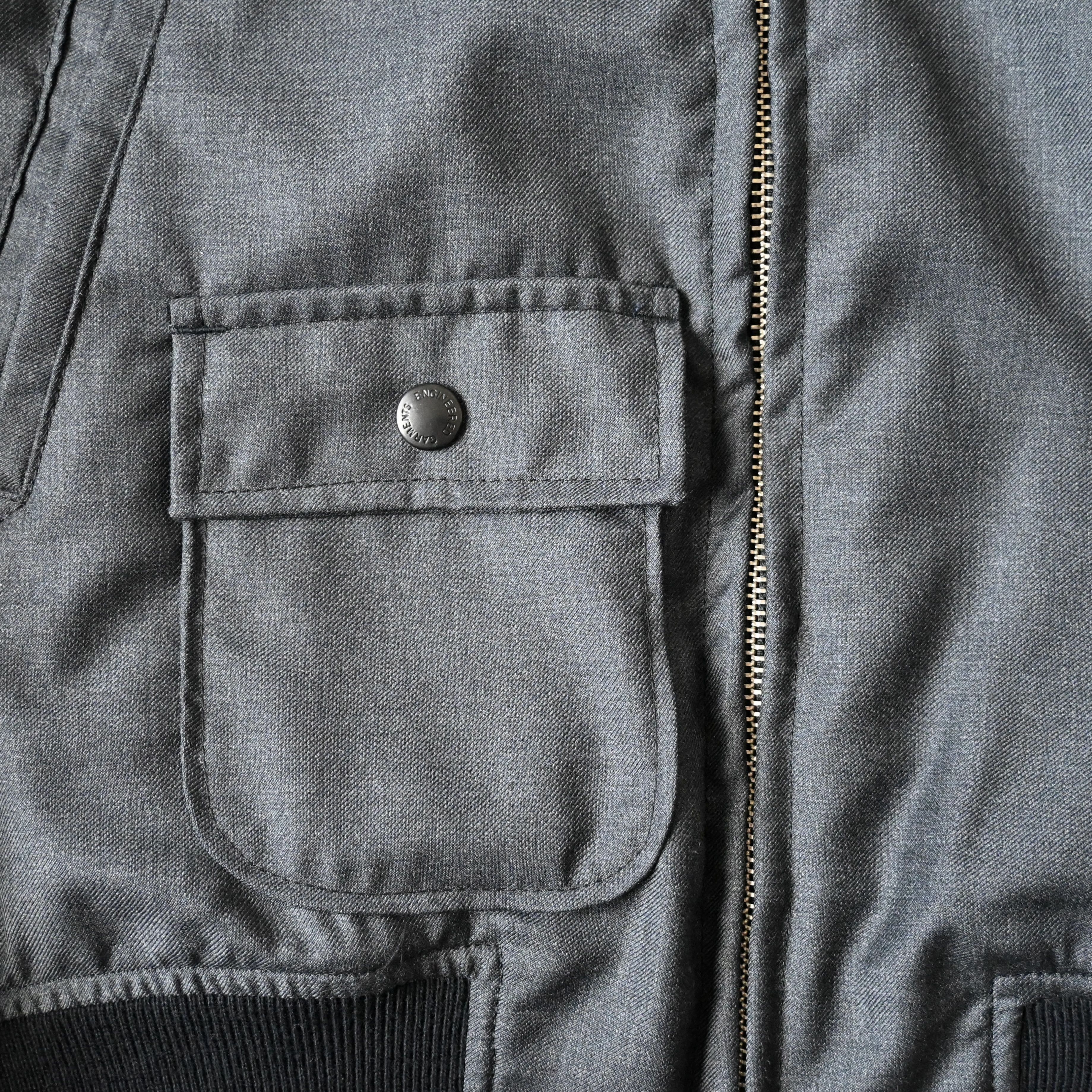 Engineered Garments UNUSED, ENGINEERED GARMENTS, Tanker Jacket, Wool, Charcoal Size US XS / EU 42 / 0 - 9 Thumbnail