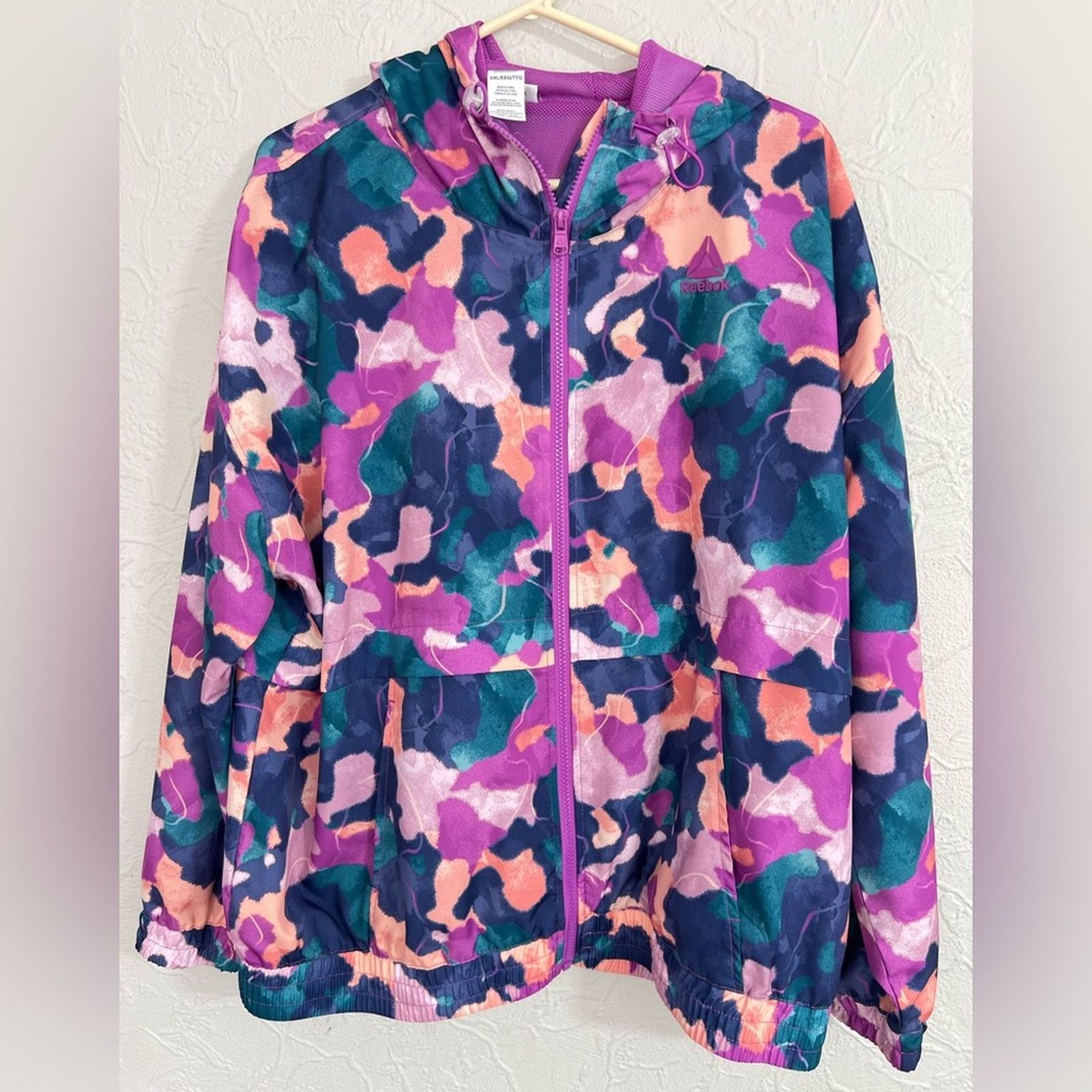 Reebok Reebok Women's Reflex Full-Zip Performance Jacket Size XXL Size XXL / US 16-18 / IT 52-54 - 3 Thumbnail