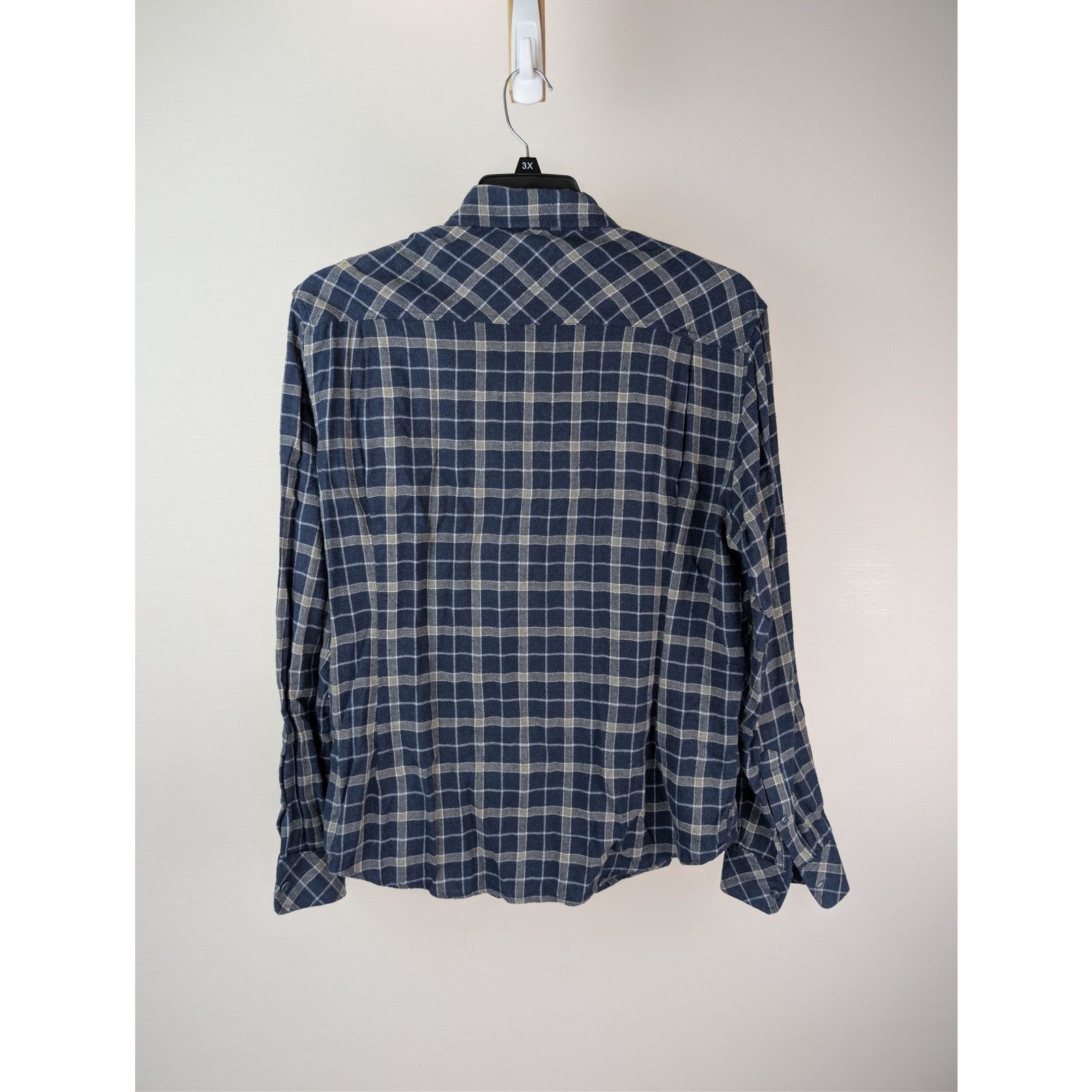 Rails o1rshd1 CC20 Checked Lennox Button up Shirt in Blue/Grey Size US M / EU 48-50 / 2 - 8 Thumbnail