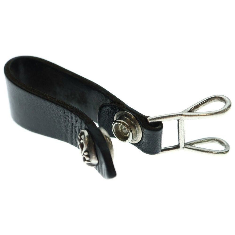 Chrome Hearts CHROME HEARTS Heart Button Leather Belt Loop Size ONE SIZE - 6 Thumbnail