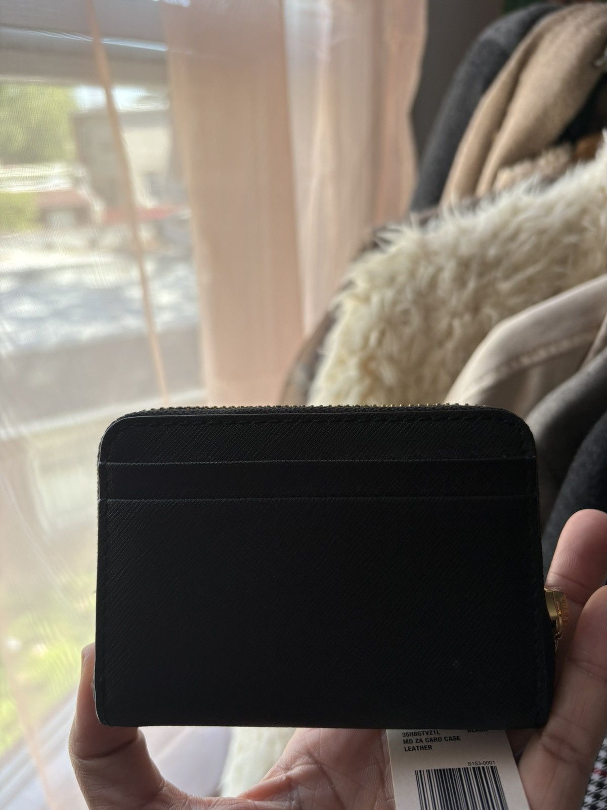 Michael Kors Michael Kors Jet Set Black Leather Wallet Size ONE SIZE - 2 Thumbnail