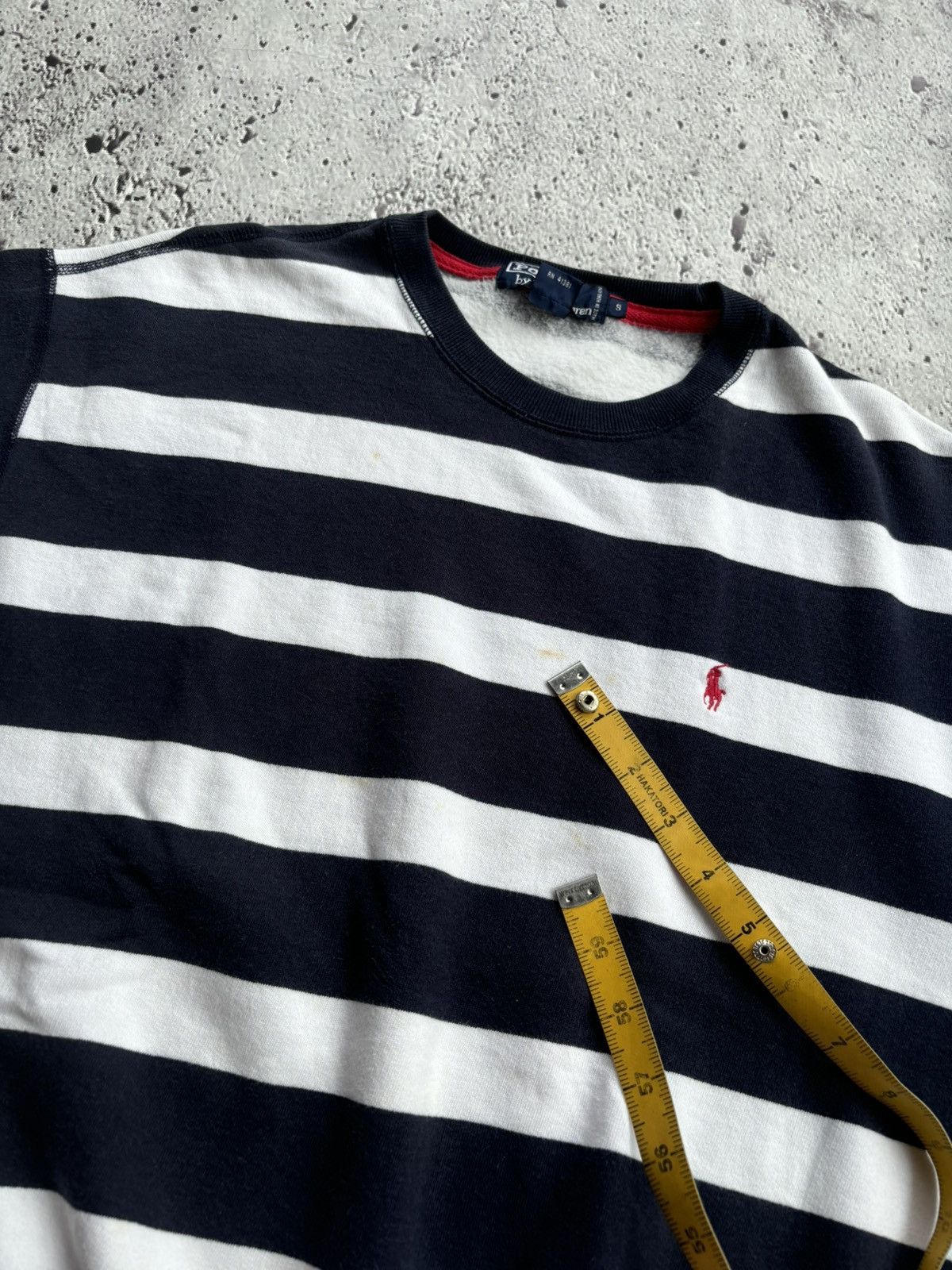 Polo Ralph Lauren Vintage Polo by ralph lauren Stripe sweatshirt Size US S / EU 44-46 / 1 - 8 Thumbnail