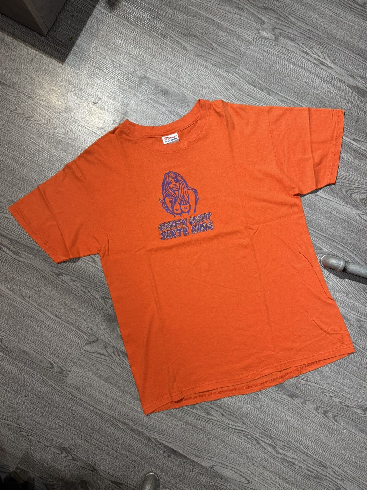 Other 90’s HANES EIGHTY EIGHT SIXTY NINE RARE BOOBS LOGO TSHIRT Size US L / EU 52-54 / 3 - 1 Thumbnail