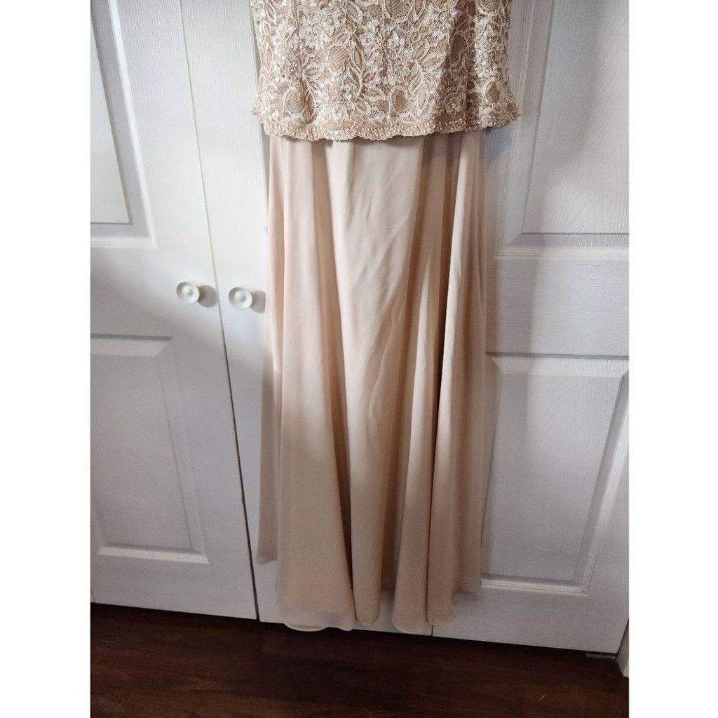 Unknown London Davids Bridal Tan Formal Size XXL / US 16-18 / IT 52-54 - 5 Thumbnail