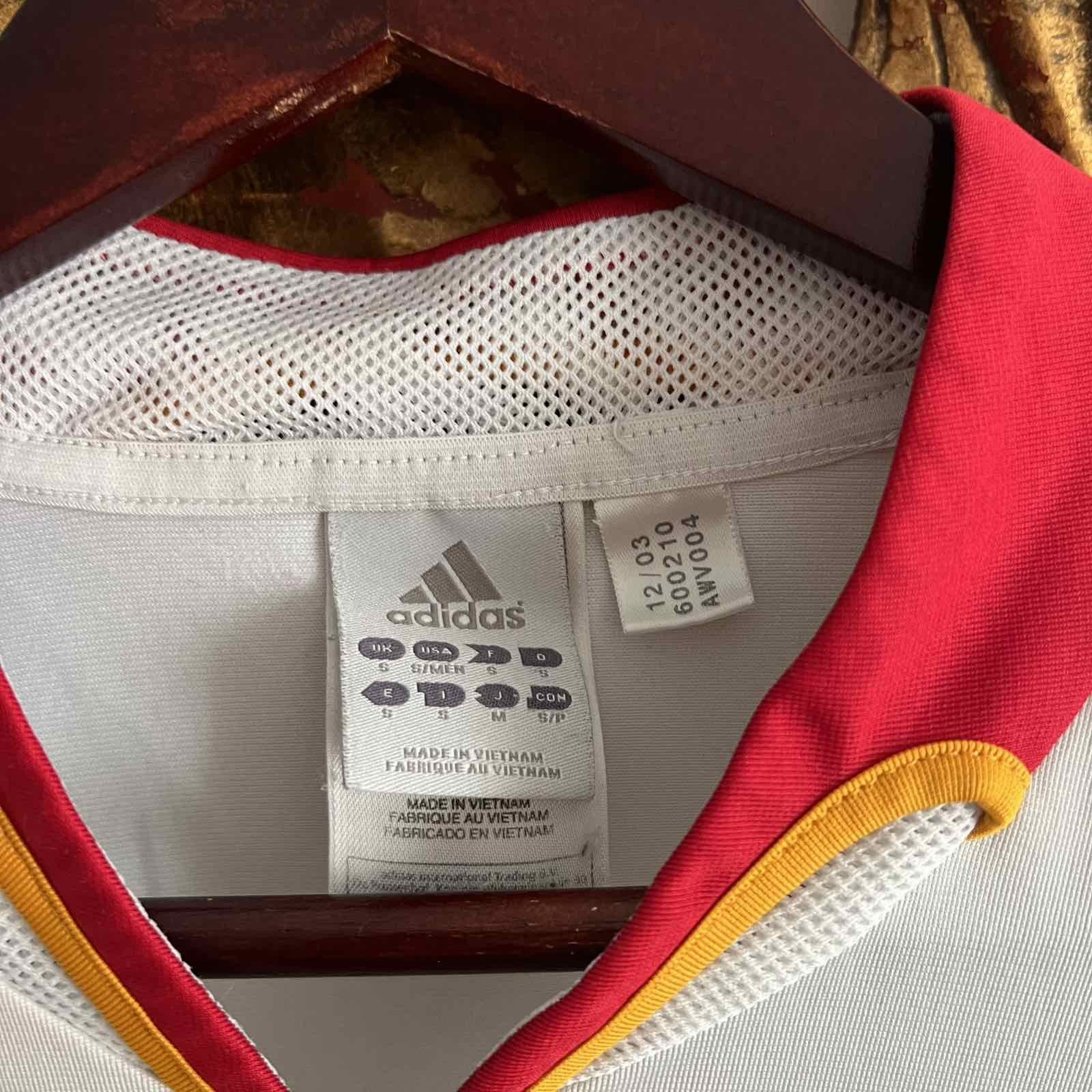 Adidas × Vintage Adidas Spain football shirt 2003 Soccer Jersey National Sz S Size US S / EU 44-46 / 1 - 5 Thumbnail