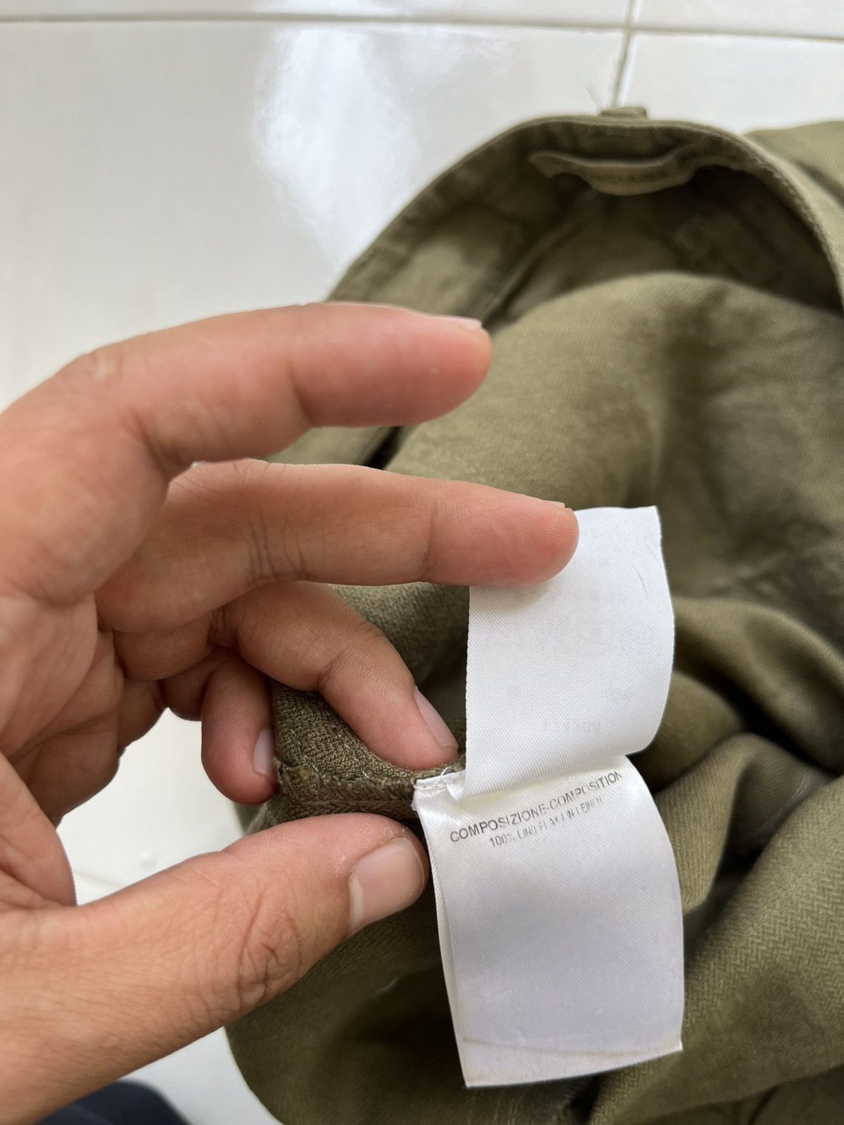 Balenciaga Balenciaga Bush Linen Pants Size 33" - 8 Thumbnail