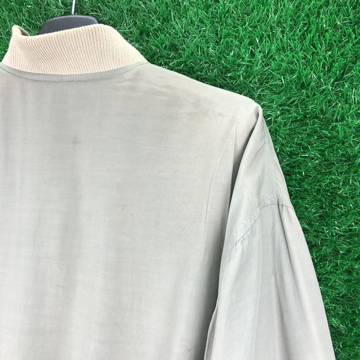 Vintage Vintage 80's Rayon Zipper Jacket Bomber Style by Yin & Yang Size US L / EU 52-54 / 3 - 5 Thumbnail