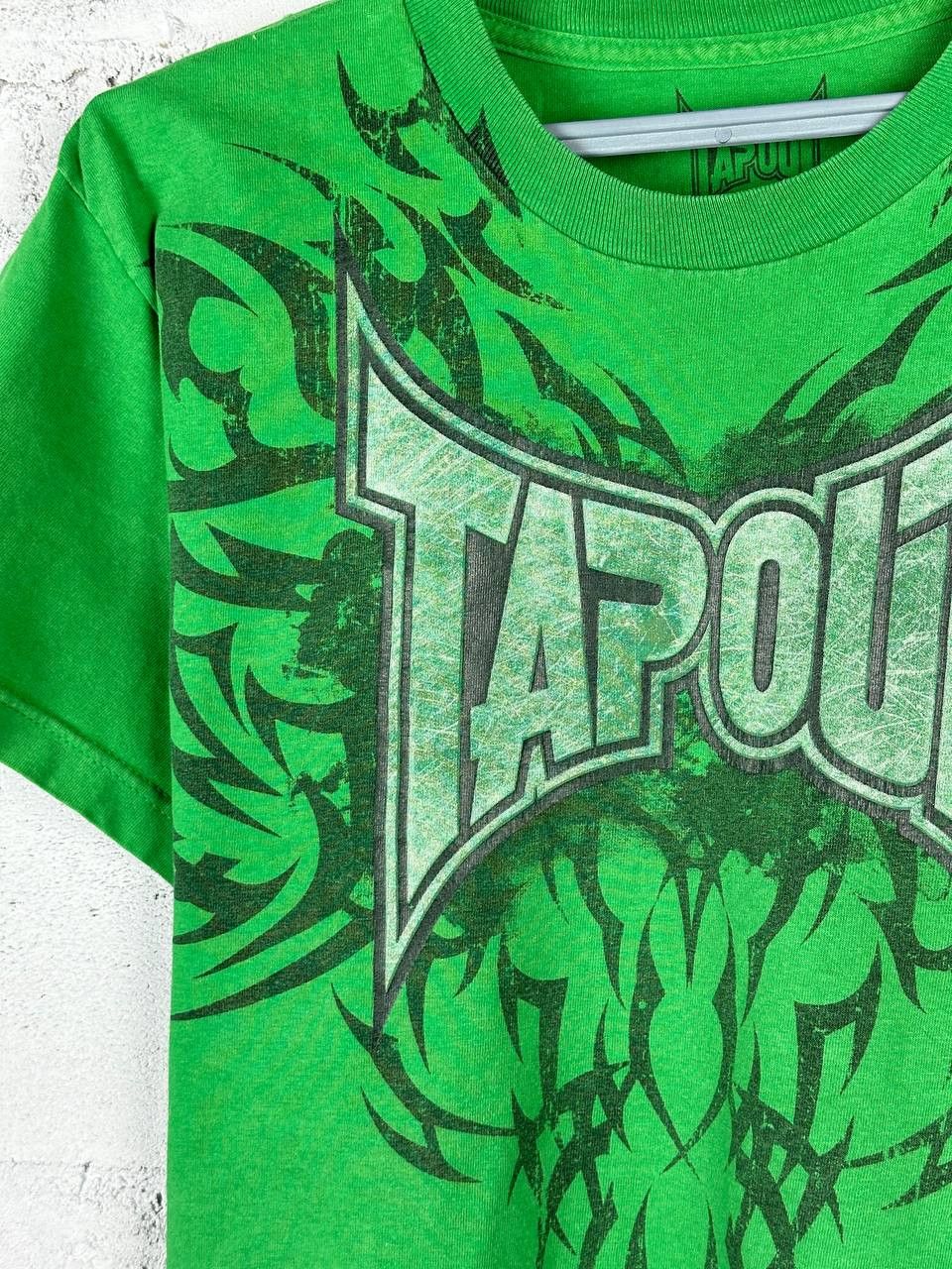 Tapout × Vintage Crazy Y2K Tapout MMA UFC MPS t shirt Cross Wings Size US M / EU 48-50 / 2 - 4 Thumbnail