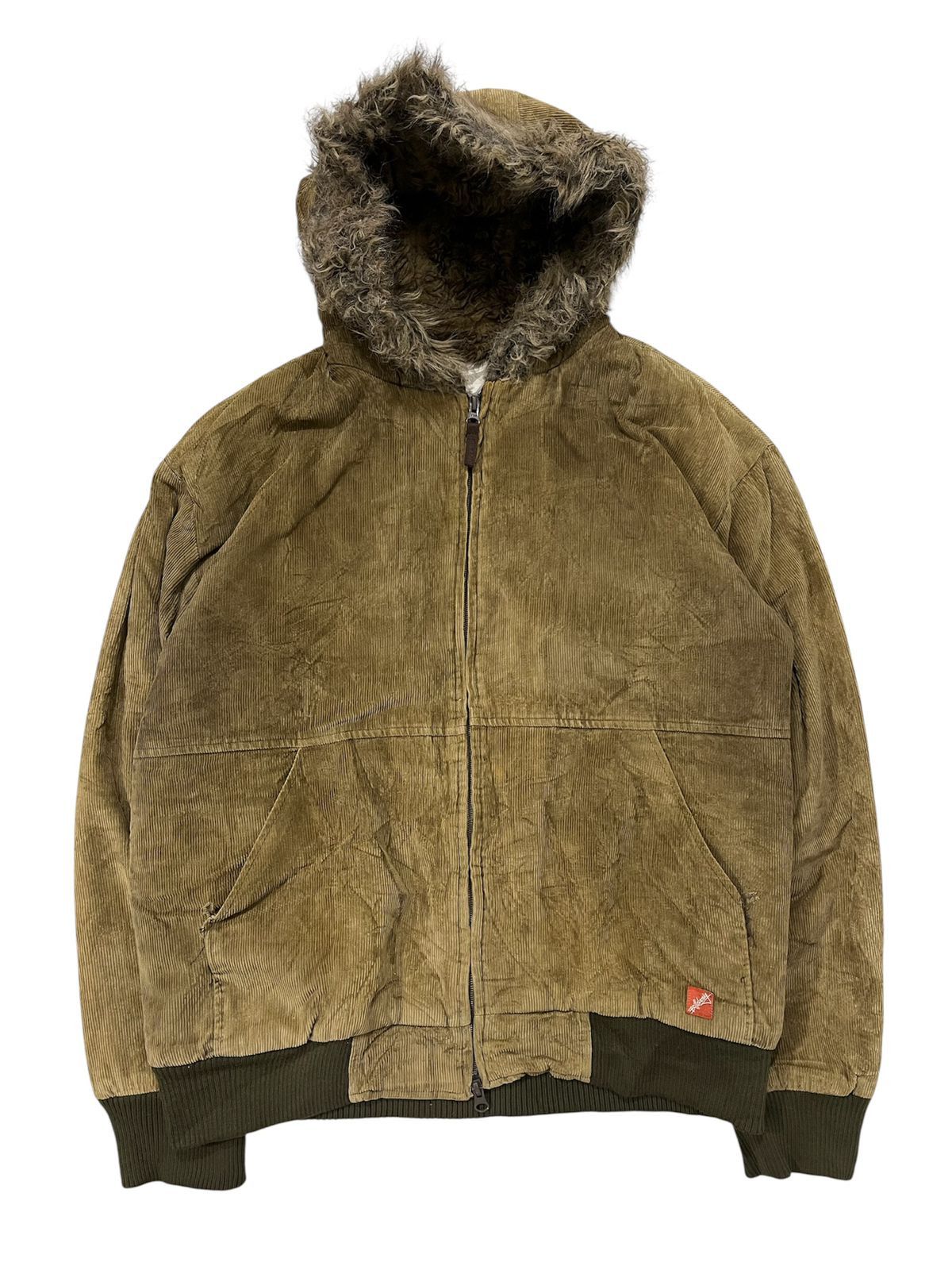 Billabong Vintage Billabong Corduroy Fur Jacket Size US M / EU 48-50 / 2 - 2 Thumbnail