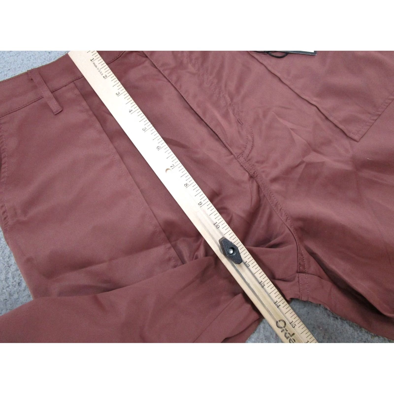 Vintage BCBG Parachute Jogger Pants Paperbag Style 2XL Brown Pockets Womens Regular Baggy Wide Leg Vintage No Size 40" / US 18 - 5 Thumbnail