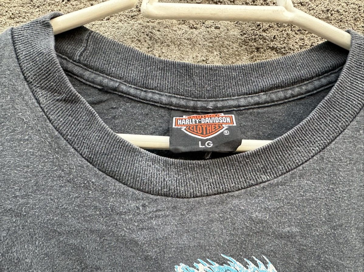 Harley Davidson × Vintage 1989 vintage Harley Davidson UNLEASH THE EAGEL Tshirt Size US L / EU 52-54 / 3 - 4 Thumbnail