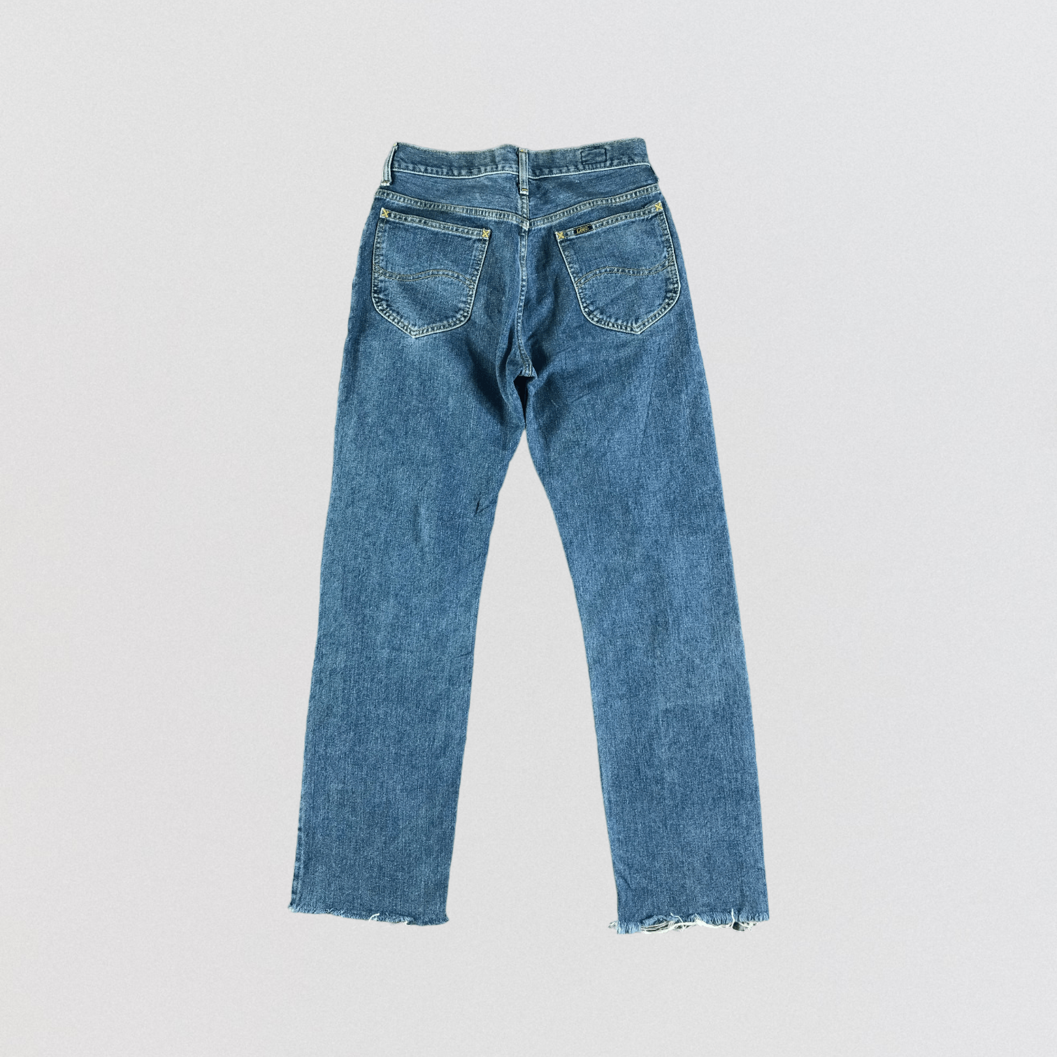 Lee Vintage Distress Lee Selvedge Jeans-JM3666 Size US 29 - 2 Thumbnail