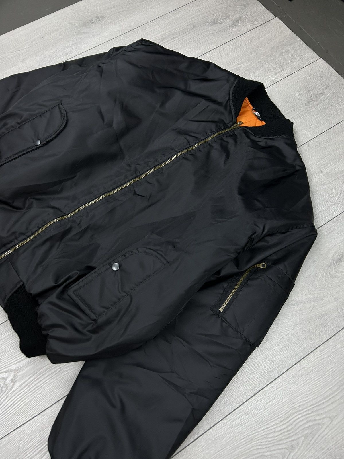 Japanese Brand × Vintage Aviation Flight Vintage Jacket MA-1 USA size XXL Size US XXL / EU 58 / 5 - 2 Thumbnail