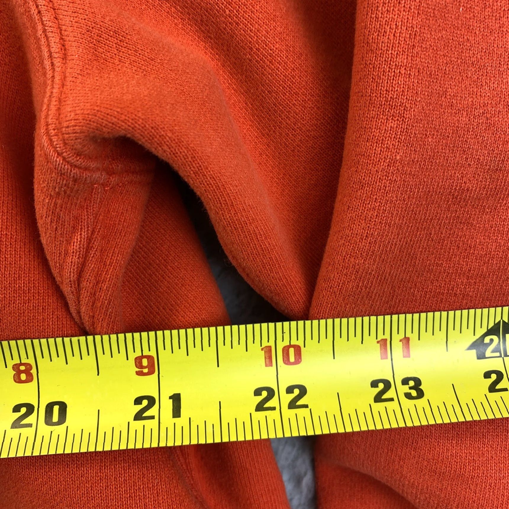 Polo Ralph Lauren Polo Ralph Lauren Men's Large Orange Fleece Sweatshirt Pullover Mock Neck Fall Winter Spring Size US L / EU 52-54 / 3 - 5 Thumbnail
